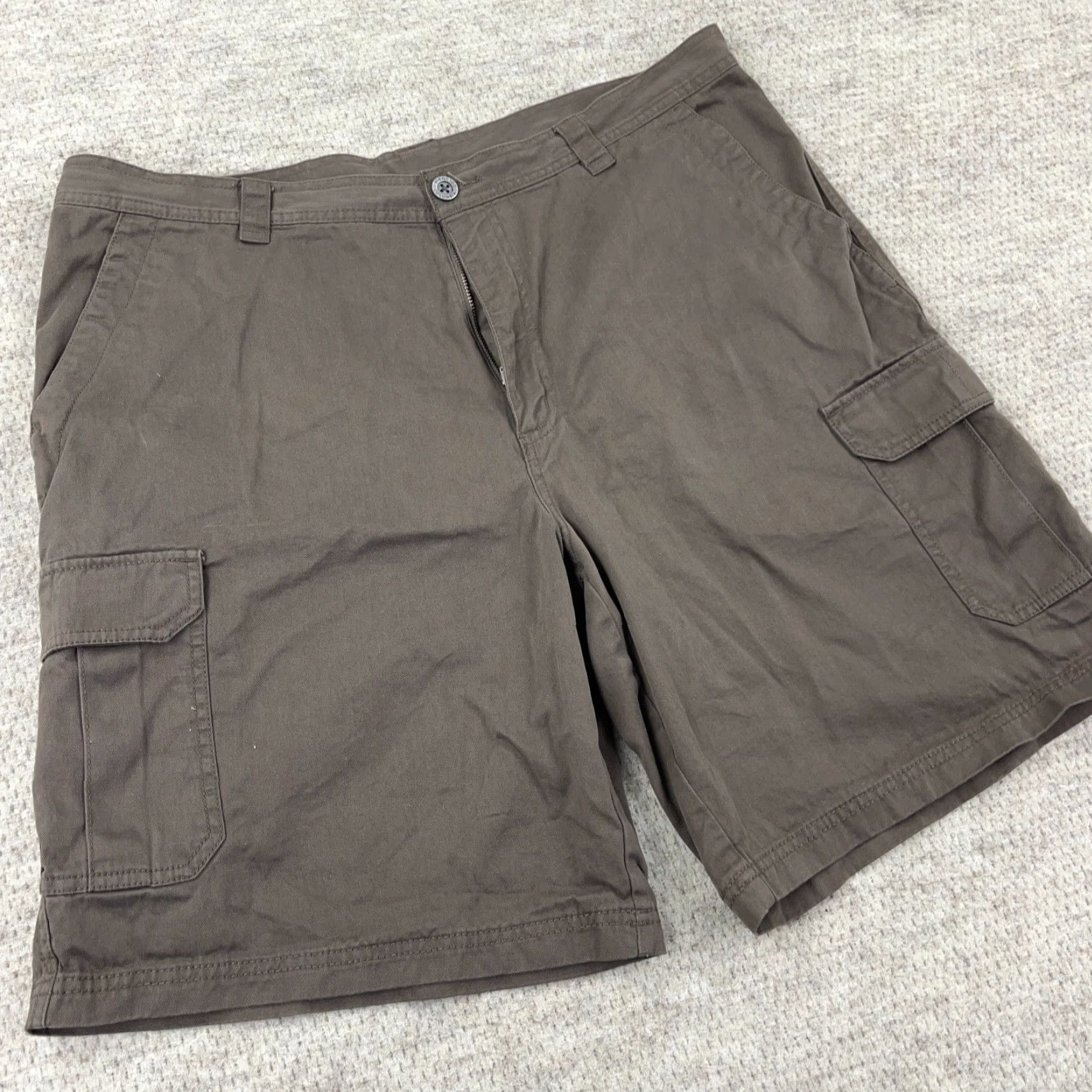 Vintage Columbia Cargo Shorts Men 40 Brown Hiking Outdoor Camping Columba Cargo Short Mens 40 Brown Size US 40 / EU 56 - 4 Thumbnail