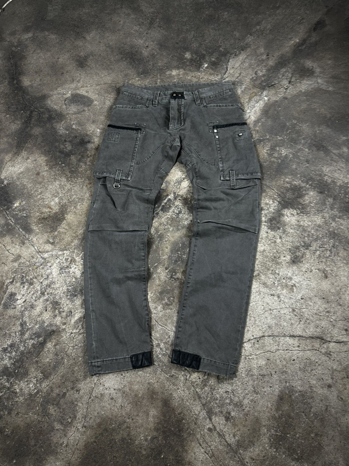 Dsquared2 2000s Archive Dsquared2 Biker Cargo Pants Size US 28 / EU 44 - 1 Thumbnail