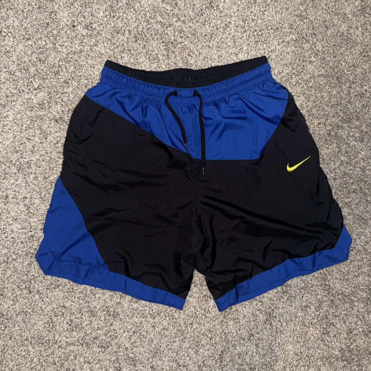 Nike Athletic Shorts - Black w/ Blue Accents