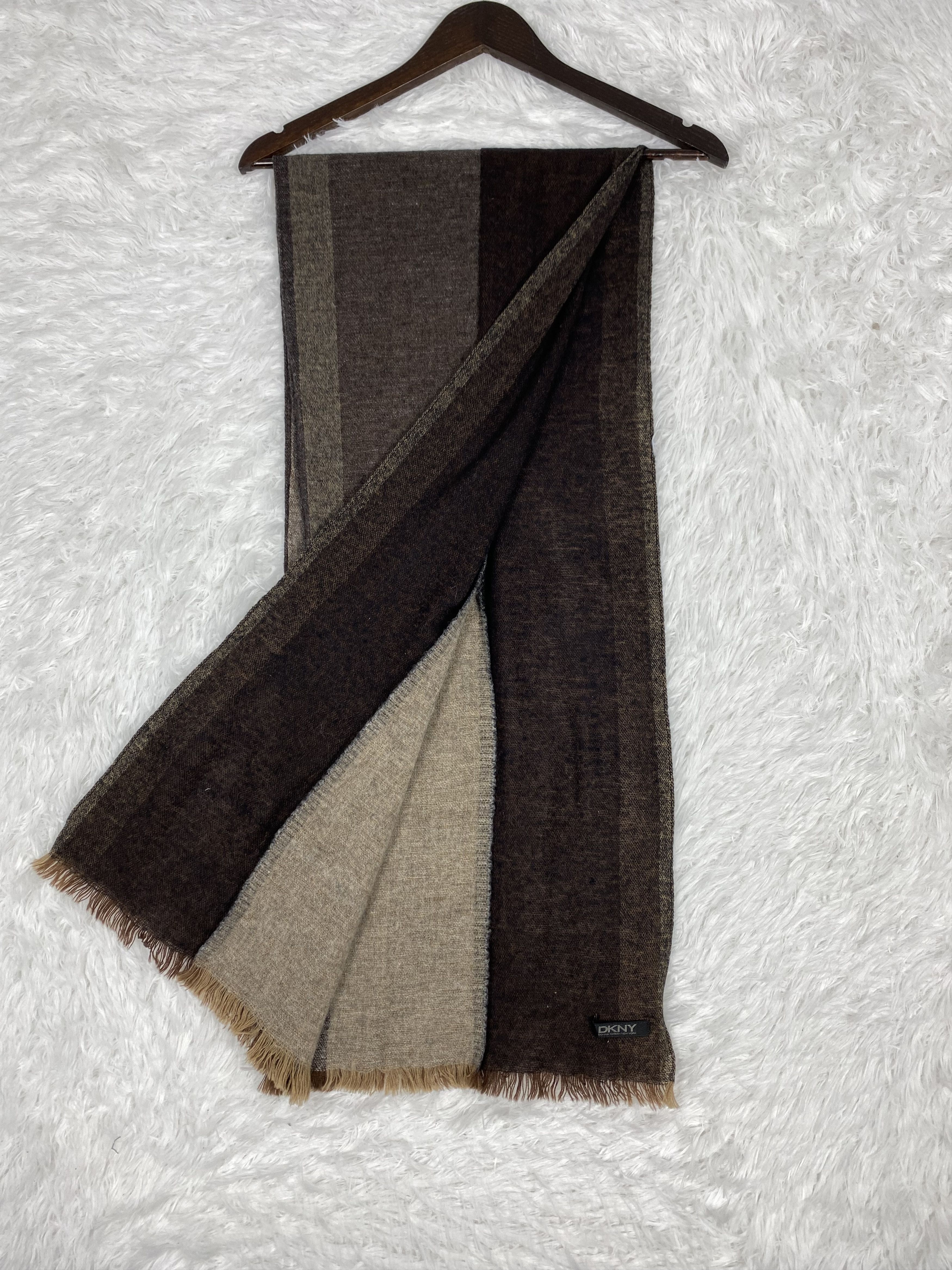 DKNY Vintage DKNY Scarf / Muffler Neckwear PM0115 Size ONE SIZE - 6 Thumbnail