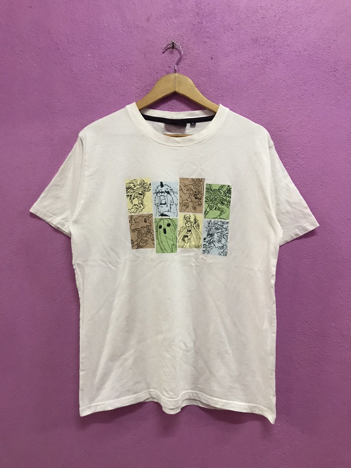 Anime Digimon Characters Anime T-Shirts Size 3L Size US L / EU 52-54 / 3 - 1 Thumbnail