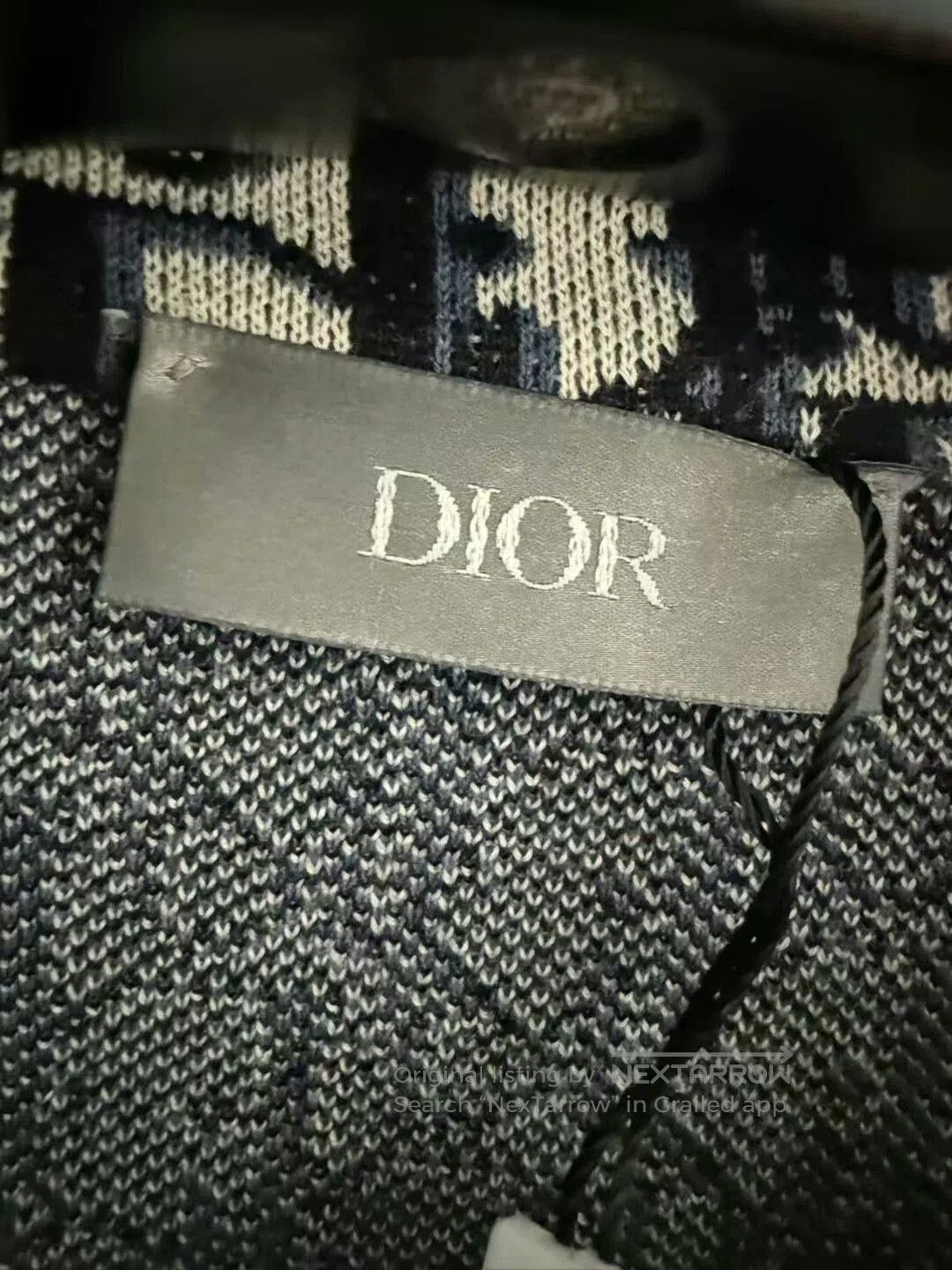 Dior dior logo print shirt with tag size L. Size US L / EU 52-54 / 3 - 2 Thumbnail