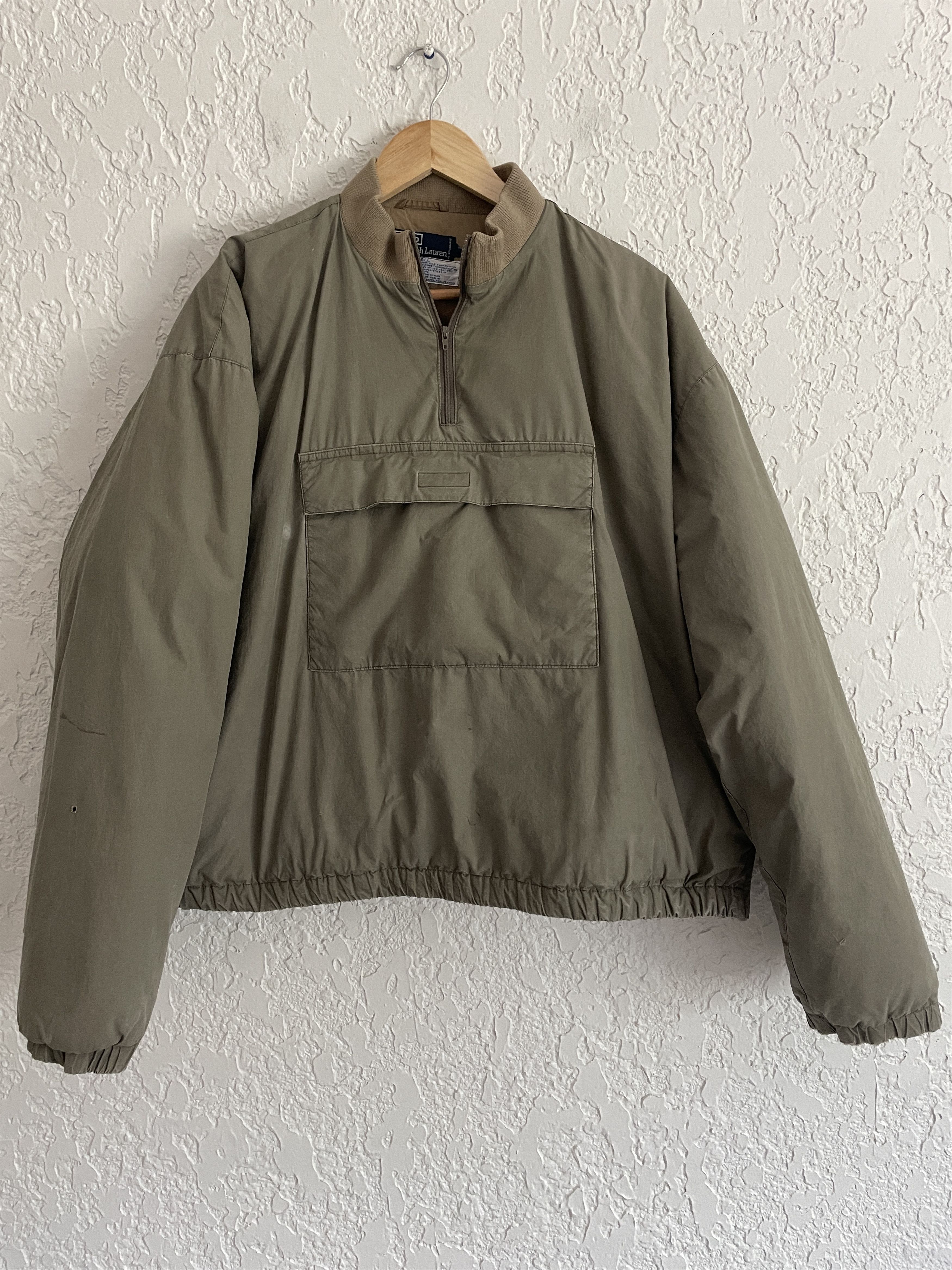 Polo Ralph Lauren 🔥 Polo Ralph Lauren® RARE 90s CROPPED MILITARY TANKER Size US XL / EU 56 / 4 - 1 Thumbnail