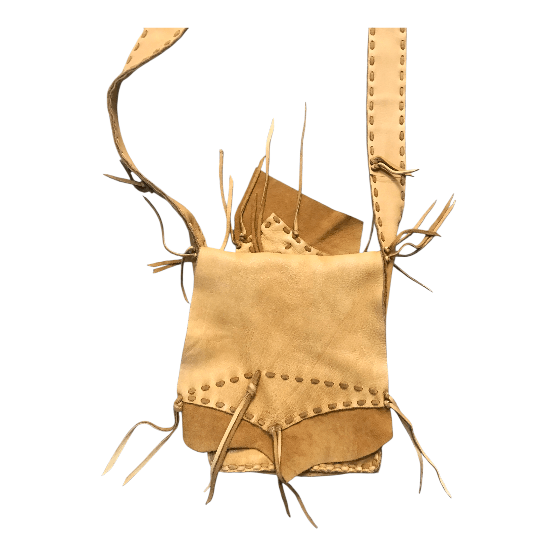 Cowboy Equipment Handmade Leather Like Cowboy Sling Bag Size ONE SIZE - 7 Thumbnail