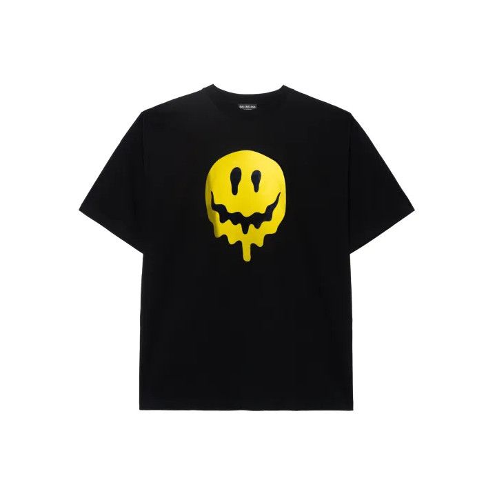 Balenciaga Balenciaga SS21 Drip Peace Black T-Shirt Size US L / EU 52-54 / 3 - 1 Thumbnail