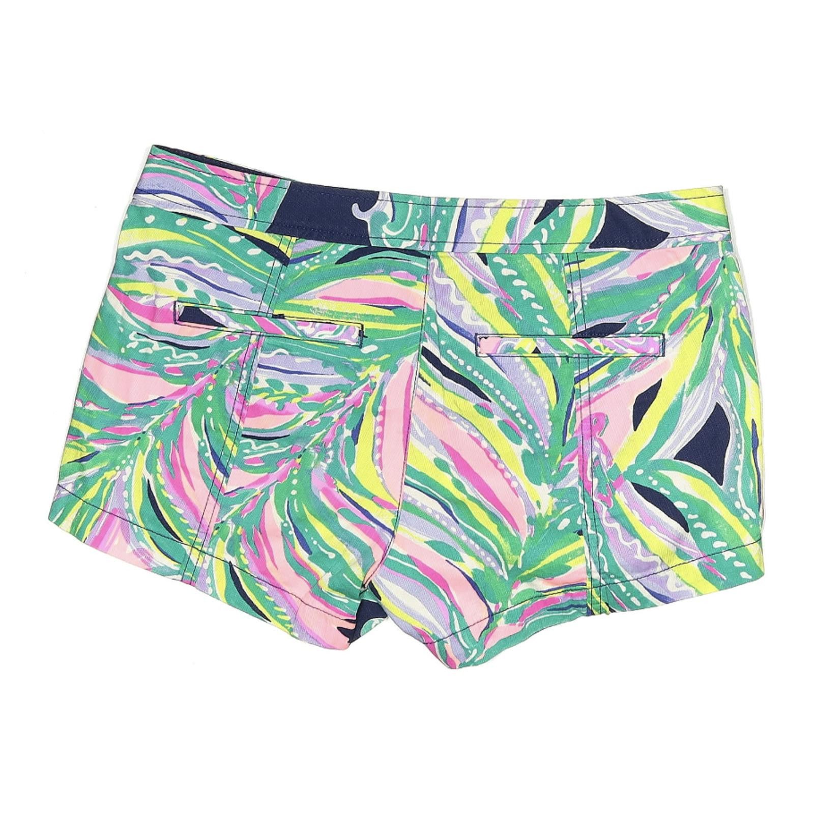 Other Lilly Pulitzer The Liana Printed Shorts Size 2 Size 26" / US 2 / IT 38 - 2 Thumbnail