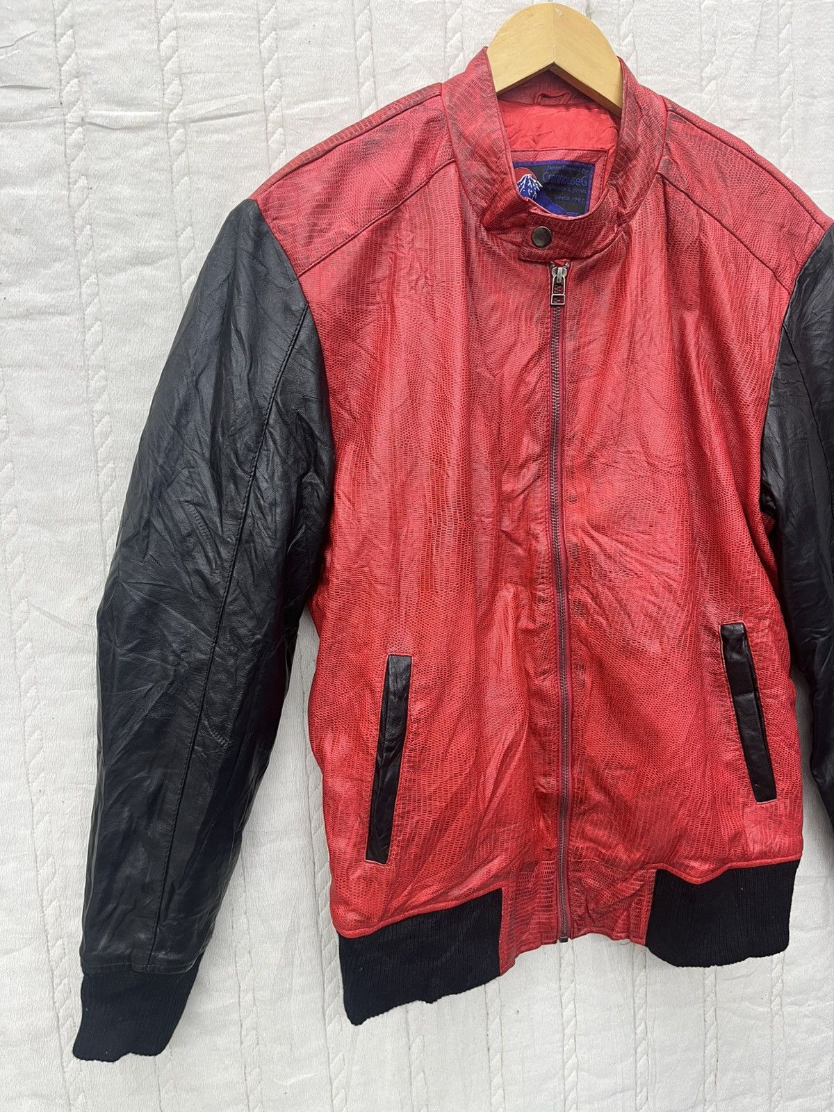 Japanese Brand VTG JAPAN LEATHER BIKE JACKET Size US M / EU 48-50 / 2 - 2 Thumbnail