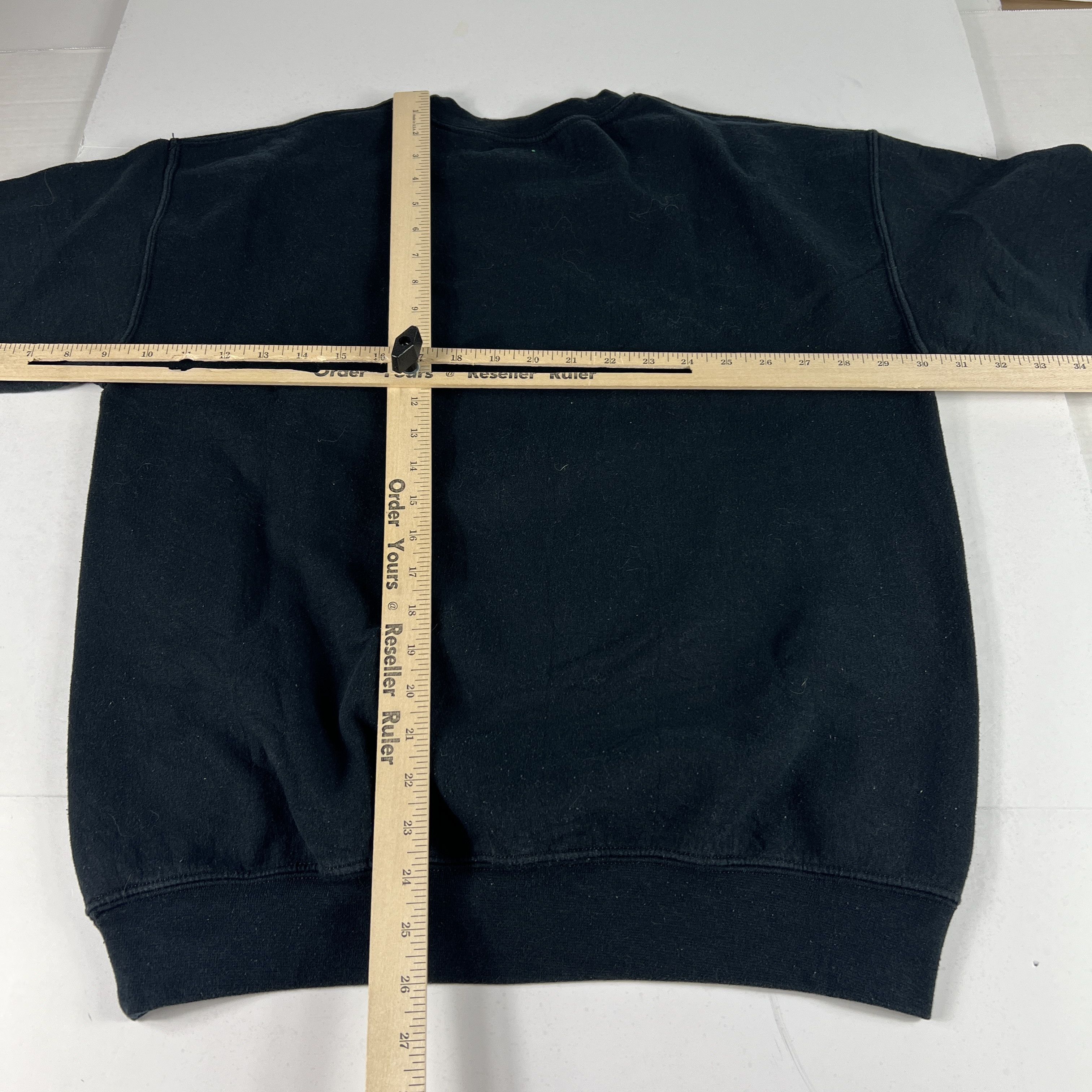 Rap Tees Logic 301 Rap Sweatshirt Black Faded Arch Logo Crewneck Size US M / EU 48-50 / 2 - 8 Thumbnail