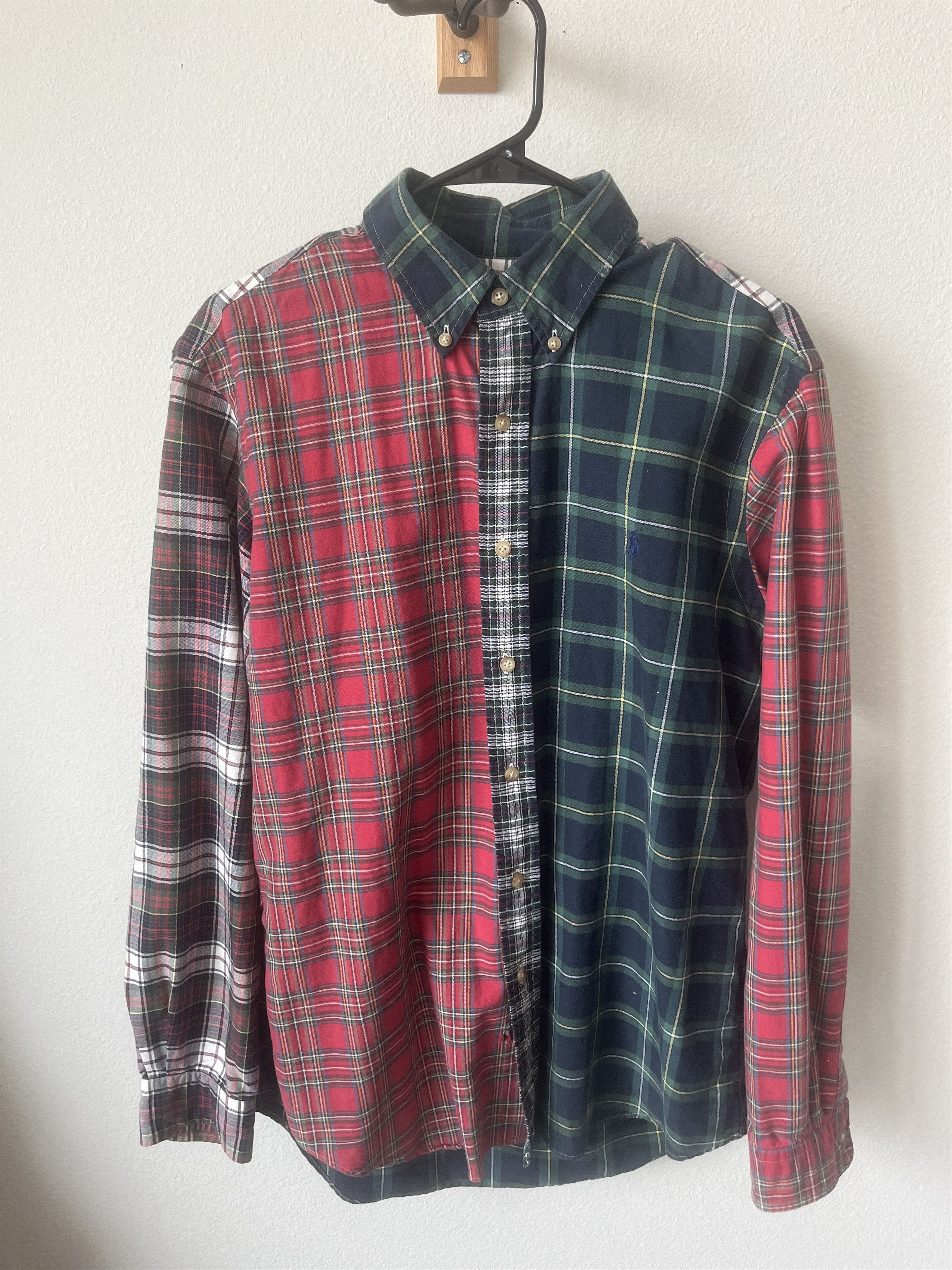 Polo Ralph Lauren Tri-Color Polo Ralph Lauren Flannel Size US M / EU 48-50 / 2 - 2 Thumbnail