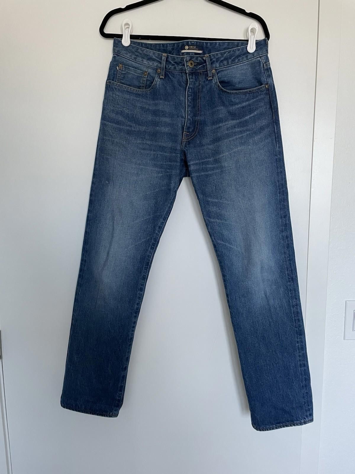 Blue Blue Japan Japan Blue Jeans J404_MID 12.5oz Straight Selvedge Jeans 31 Size US 31 - 1 Thumbnail