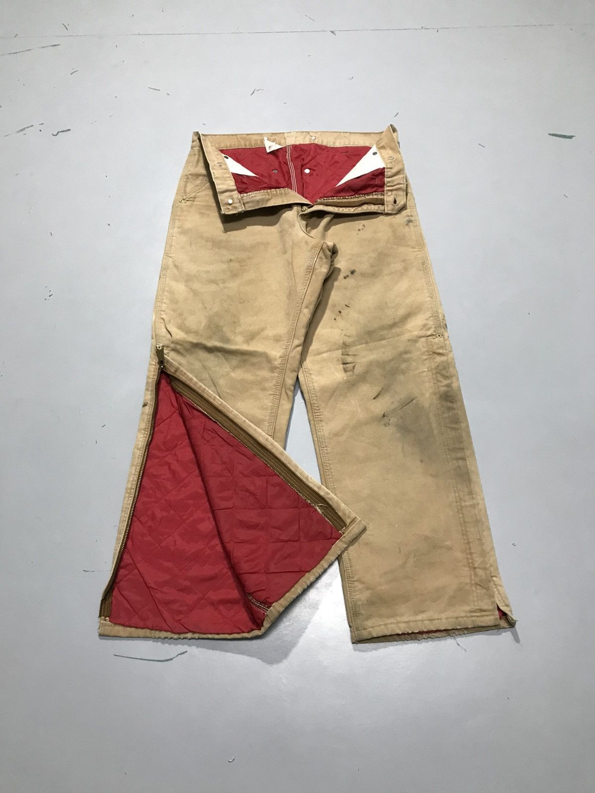 Carhartt Vintage carhartt quintet line damaged denim Size US 32 / EU 48 - 1 Thumbnail