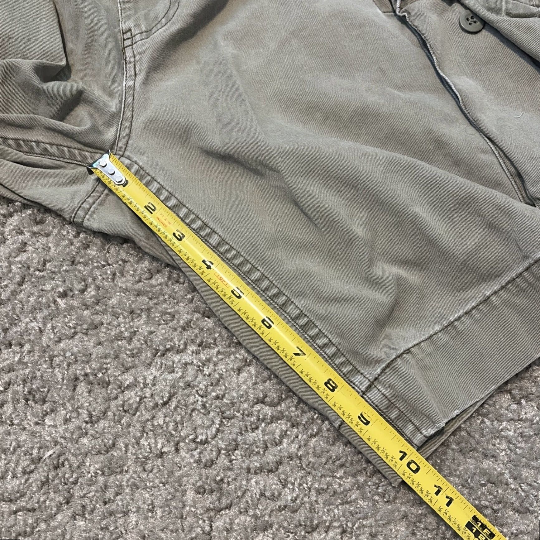 Polo Ralph Lauren Polo Ralph Lauren Cargo Shorts Mens 34 Light Green Cargo Pocket Zip Front Relaxed Cotton Baggy Logo 90s Army Hip Hop Retro Size US S / EU 44-46 / 1 - 6 Thumbnail