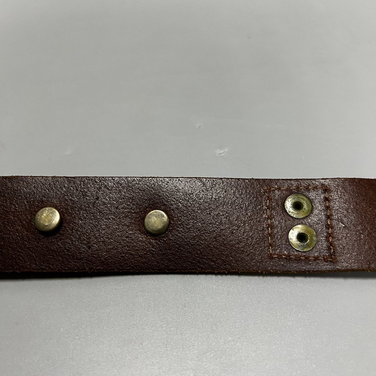 Dries Van Noten Dries Van Noten Leather Belt adorned with buttons Size 32 - 16 Thumbnail