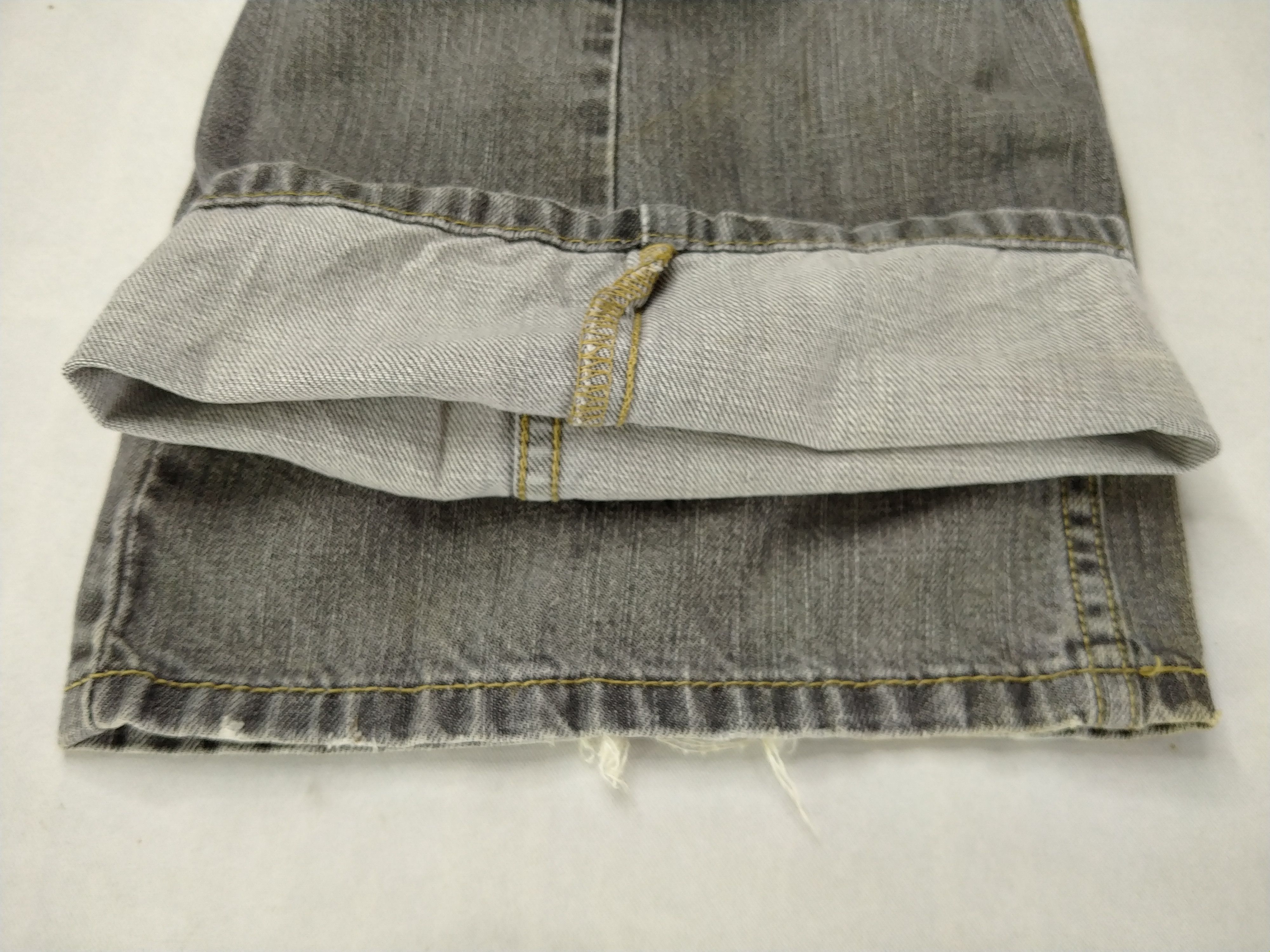Levi's Grey Vintage Levi's 527 Flare Denim 40 x 29.5 -JN365 Size US 40 / EU 56 - 14 Thumbnail