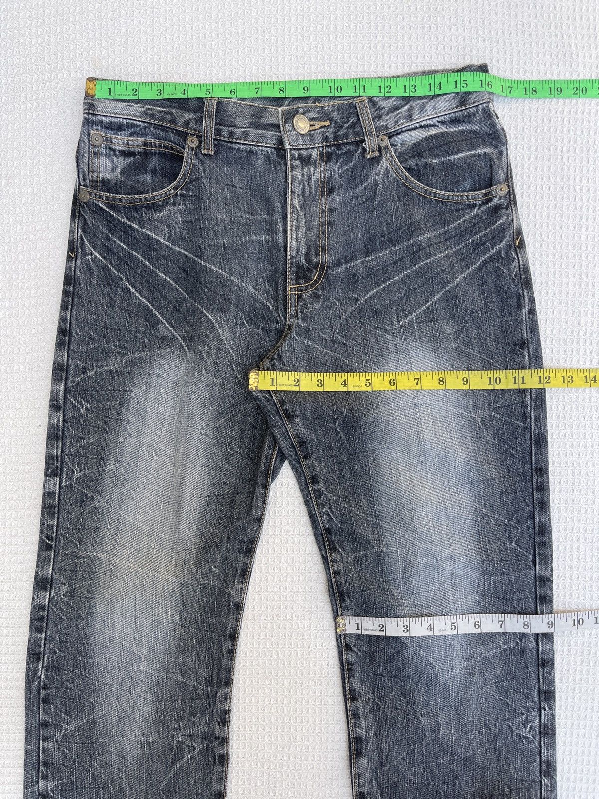 Hysteric Glamour Last Drop🔥Japanese Back & Forth Wings Since 1975 Denim Jeans Size US 32 / EU 48 - 11 Thumbnail