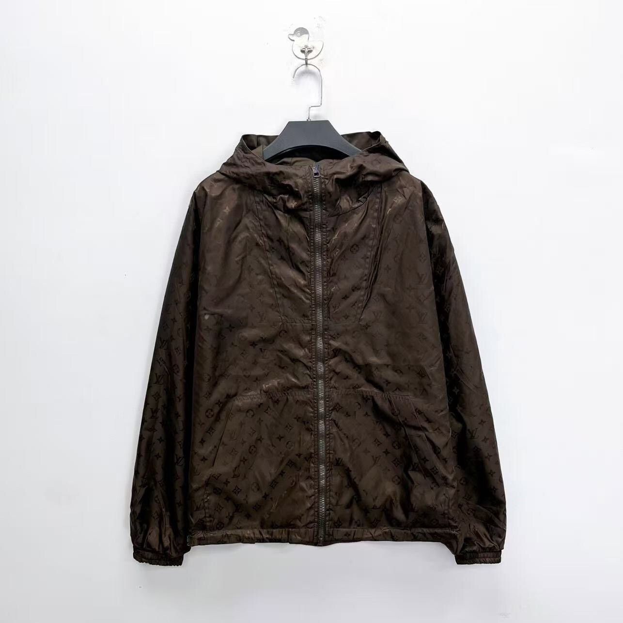 Louis Vuitton Louis Vuitton Monogram Dark Green Hooded Jacket Size US L / EU 52-54 / 3 - 2 Thumbnail