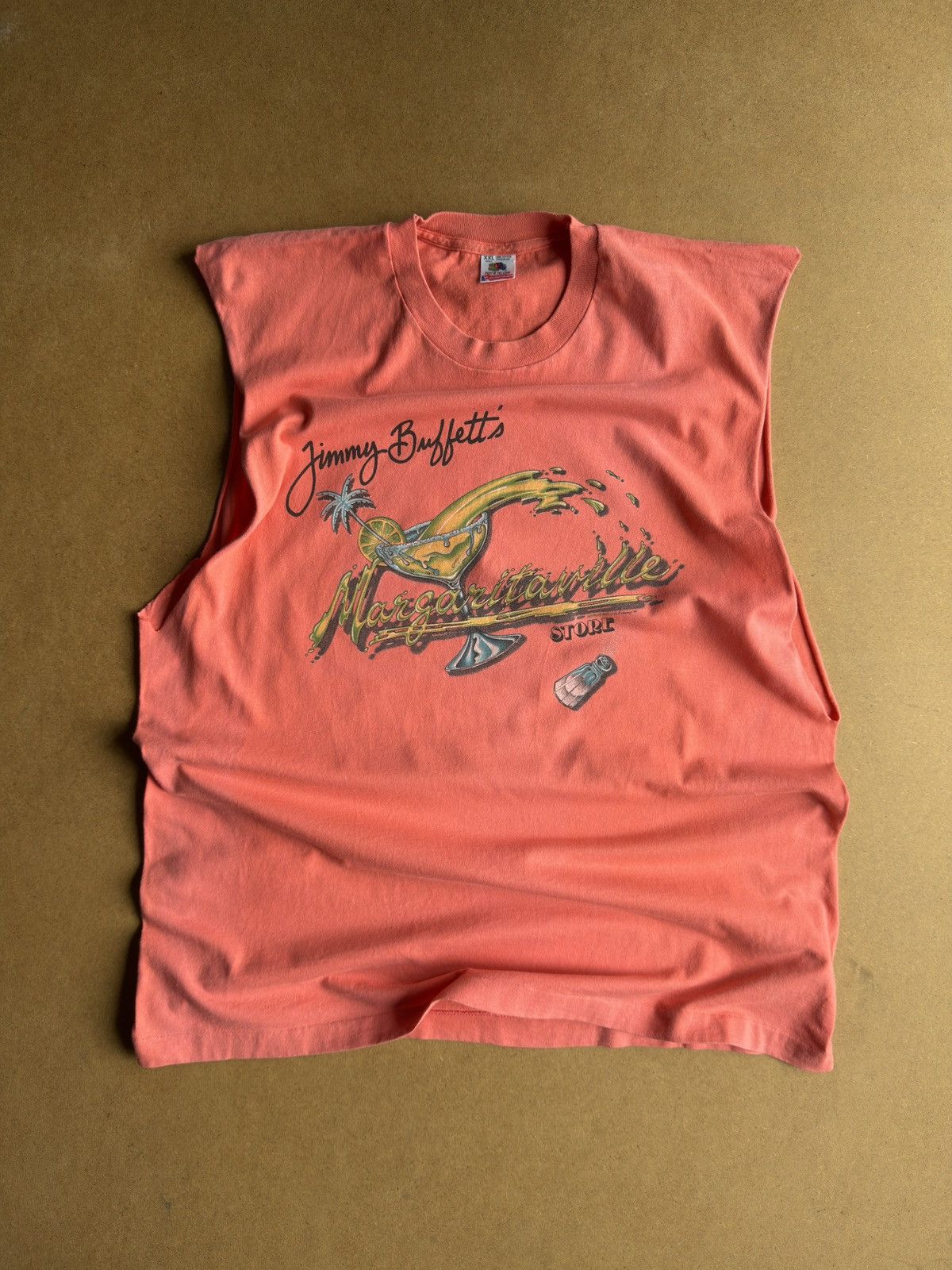 Band Tees Rare Vintage Jimmy Buffett’s Margaritaville Promo Tank Top Size US XXL / EU 58 / 5 - 1 Thumbnail