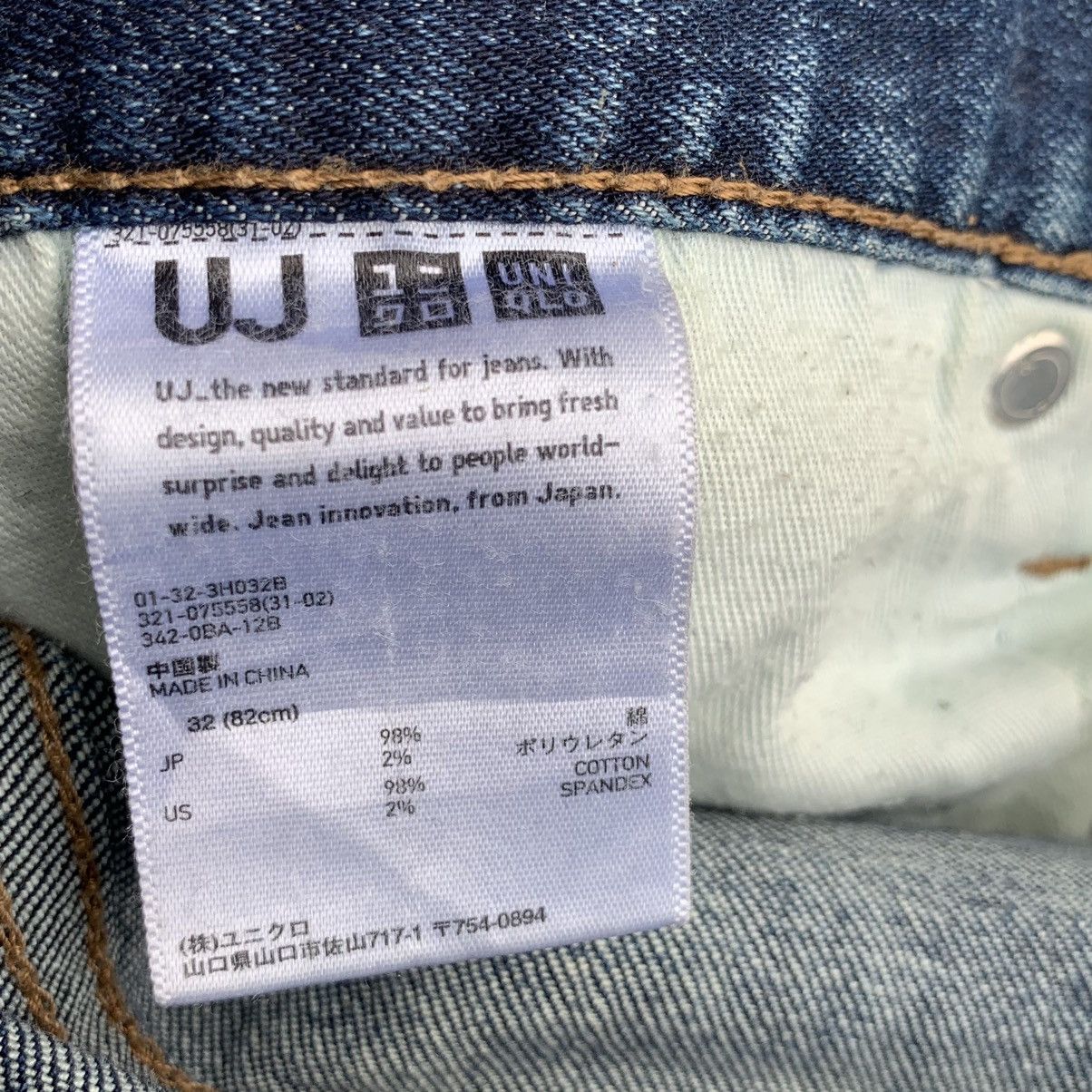 Undercover × Uniqlo Vintage Faded Two Tone Uniqlo Distressed Jeans Denim W33 Size US 33 - 16 Thumbnail