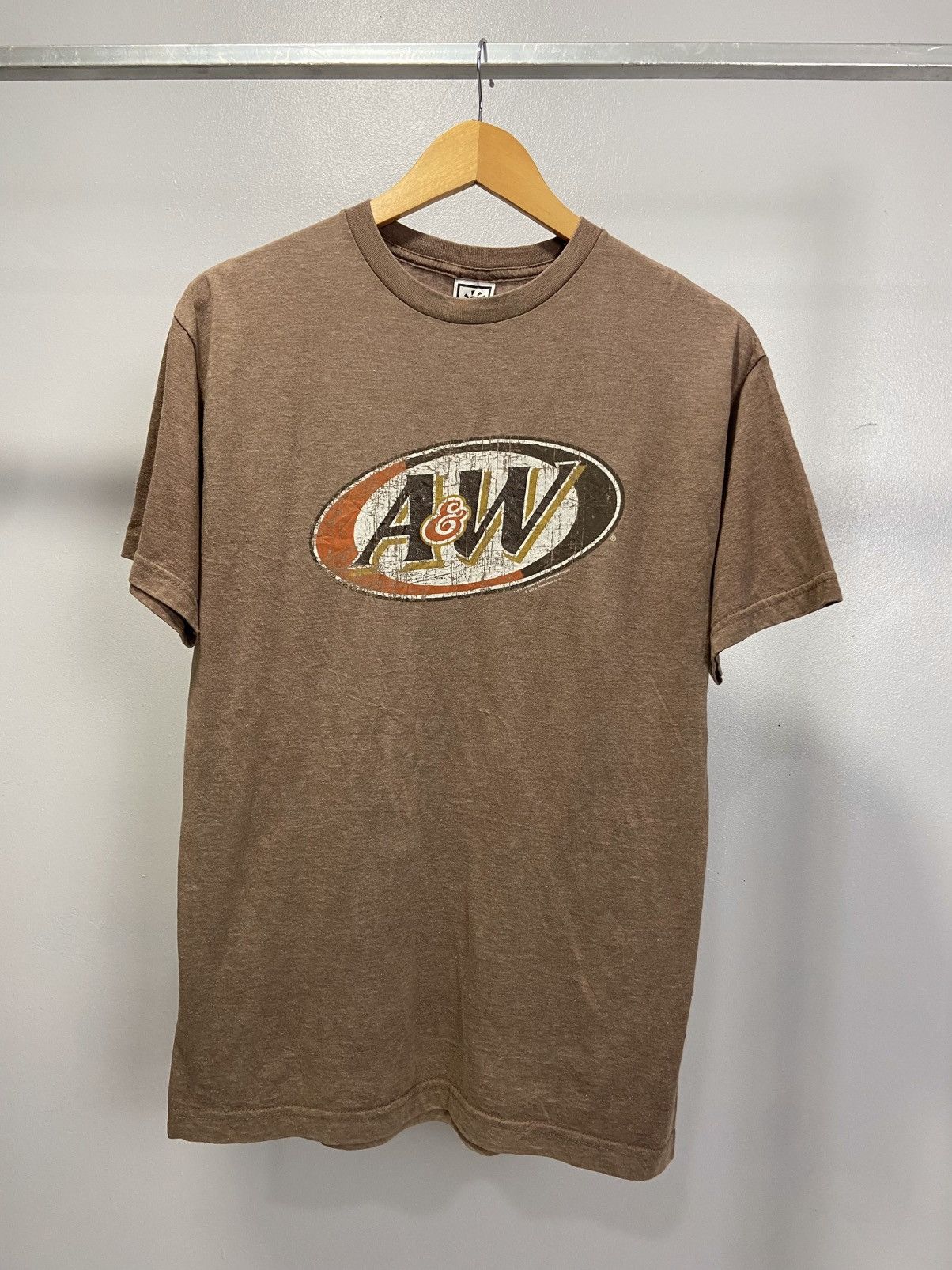 Vintage 2007 A&W Savvy Dr Pepper t shirt