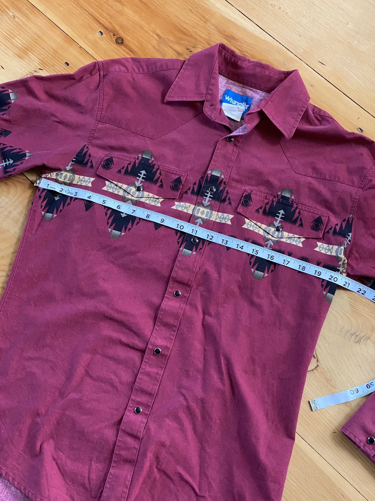 Wrangler Vintage wrangler button up Med Size US M / EU 48-50 / 2 - 5 Thumbnail