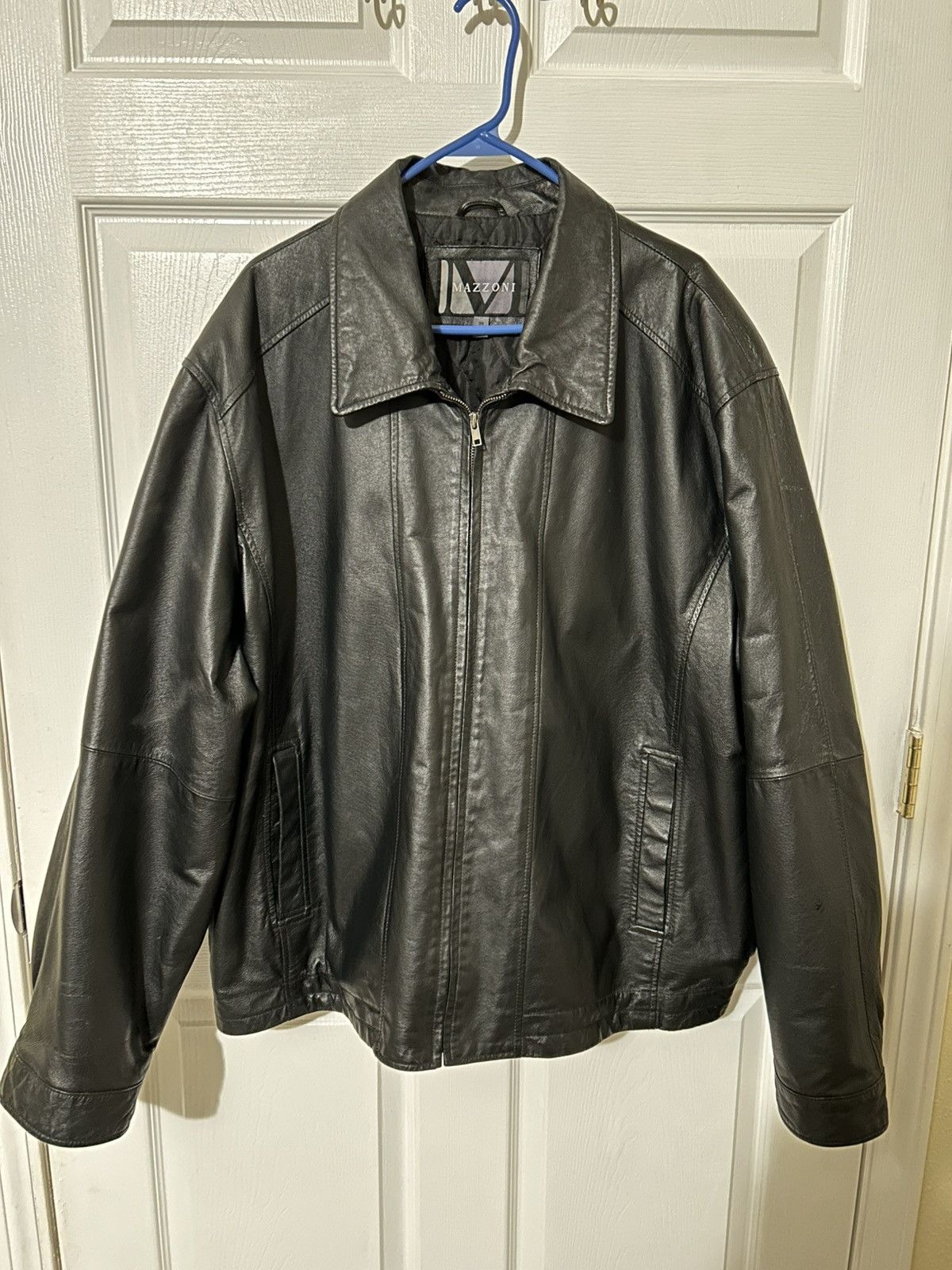Vintage Vintage leather jacket Size US XXL / EU 58 / 5 - 1 Thumbnail