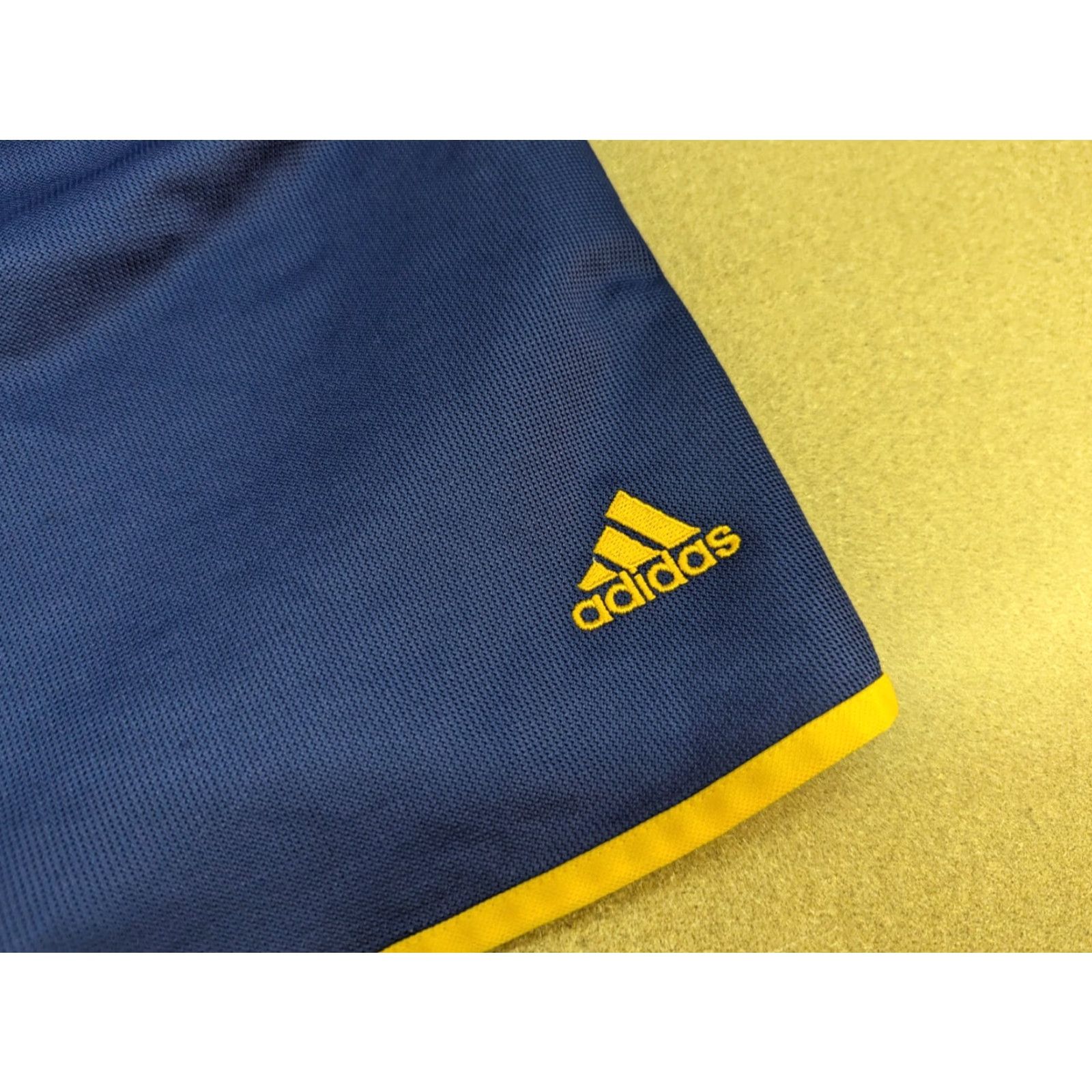 Adidas Adidas Portugal 1999-2001 Shorts XL D10 Blue Soccer Football Sports Home Mens Athletic Quick Dry Moisture Wicking Drawstring Elastic Waist Size US 36 / EU 52 - 4 Thumbnail
