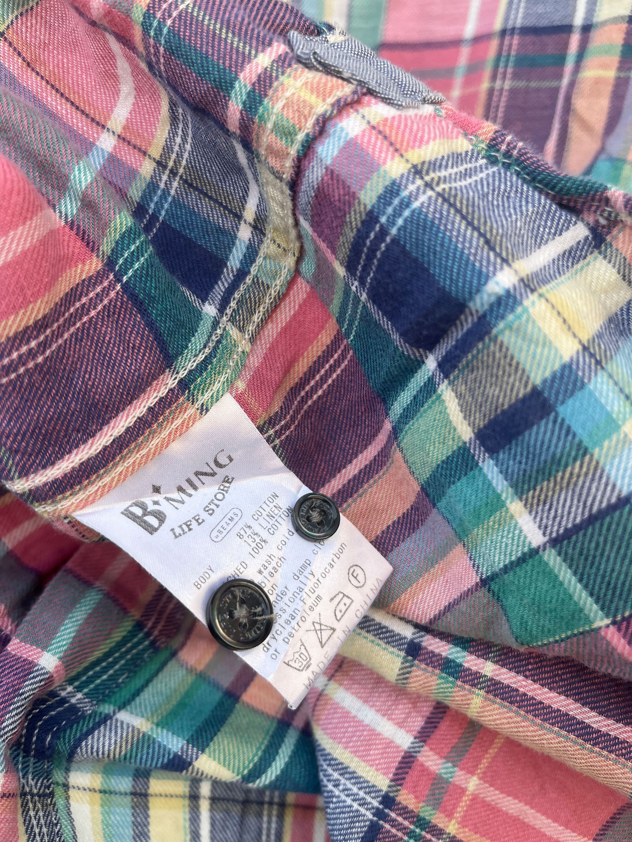 Beams Plus × Designer × Japanese Brand Beams Japan Light Flannel Shirt Size US L / EU 52-54 / 3 - 5 Thumbnail