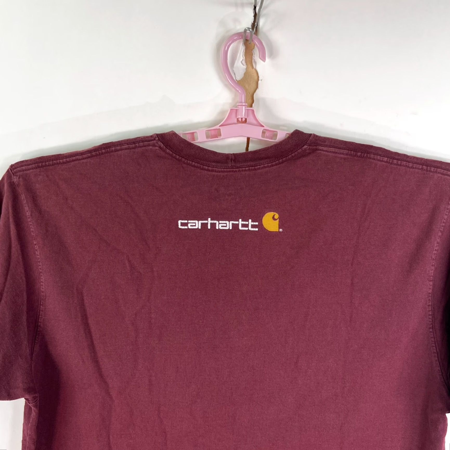 Carhartt Carhartt K195 Graphic T-Shirt Mens Size L Red Short Sleeve Outdoor 90s Size US L / EU 52-54 / 3 - 7 Thumbnail