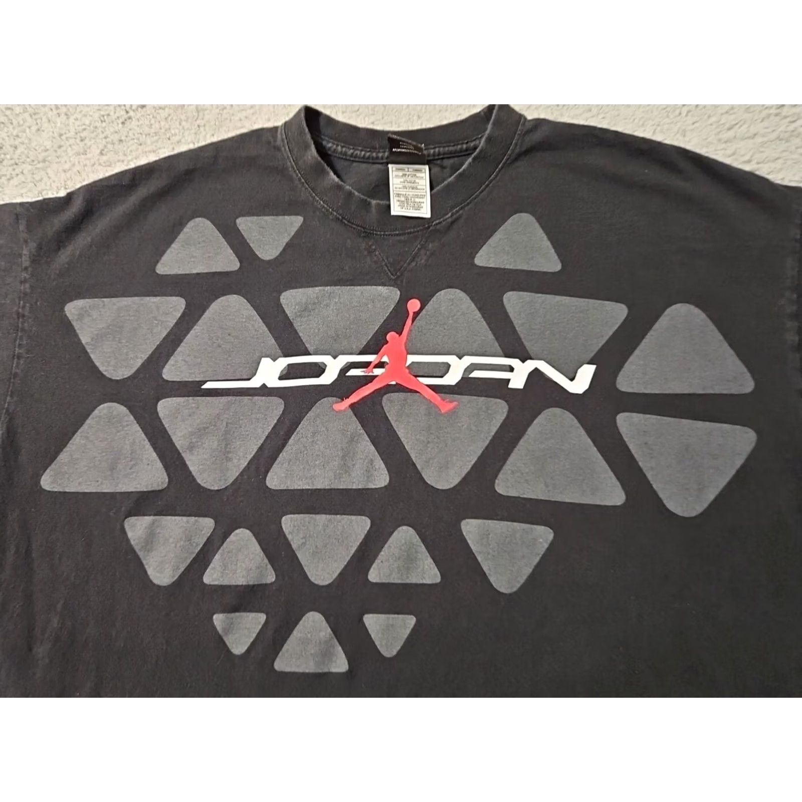 Nike Nike Air Jordan Jumpman 23 Black Crew T-Shirt Men's 2XL XXL Graphic Print Short Sleeve Crew Neck Shirt AS-IS (if applicable) Size US XXL / EU 58 / 5 - 3 Thumbnail