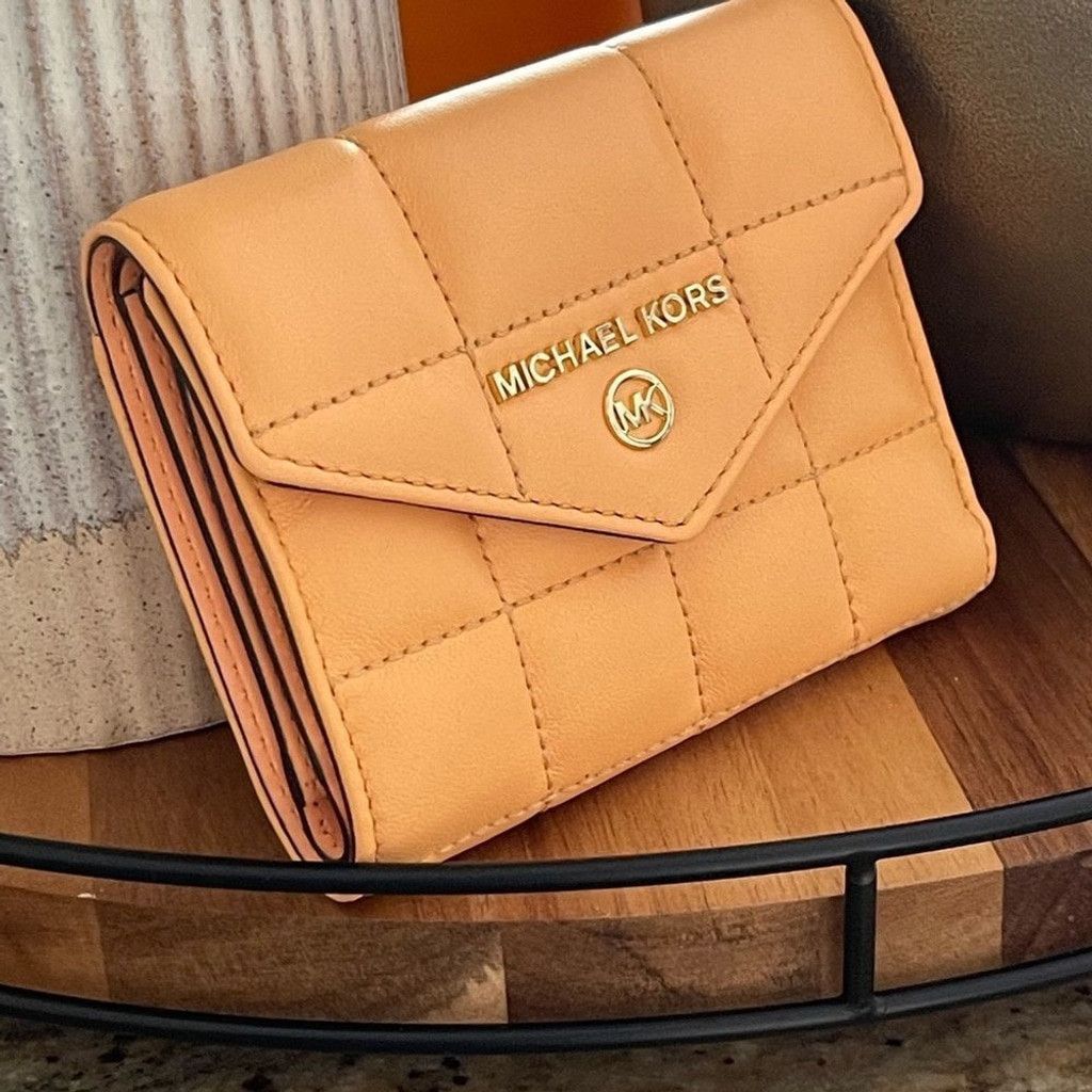 Michael Kors New Mk medium trifold wallet Size ONE SIZE - 3 Thumbnail