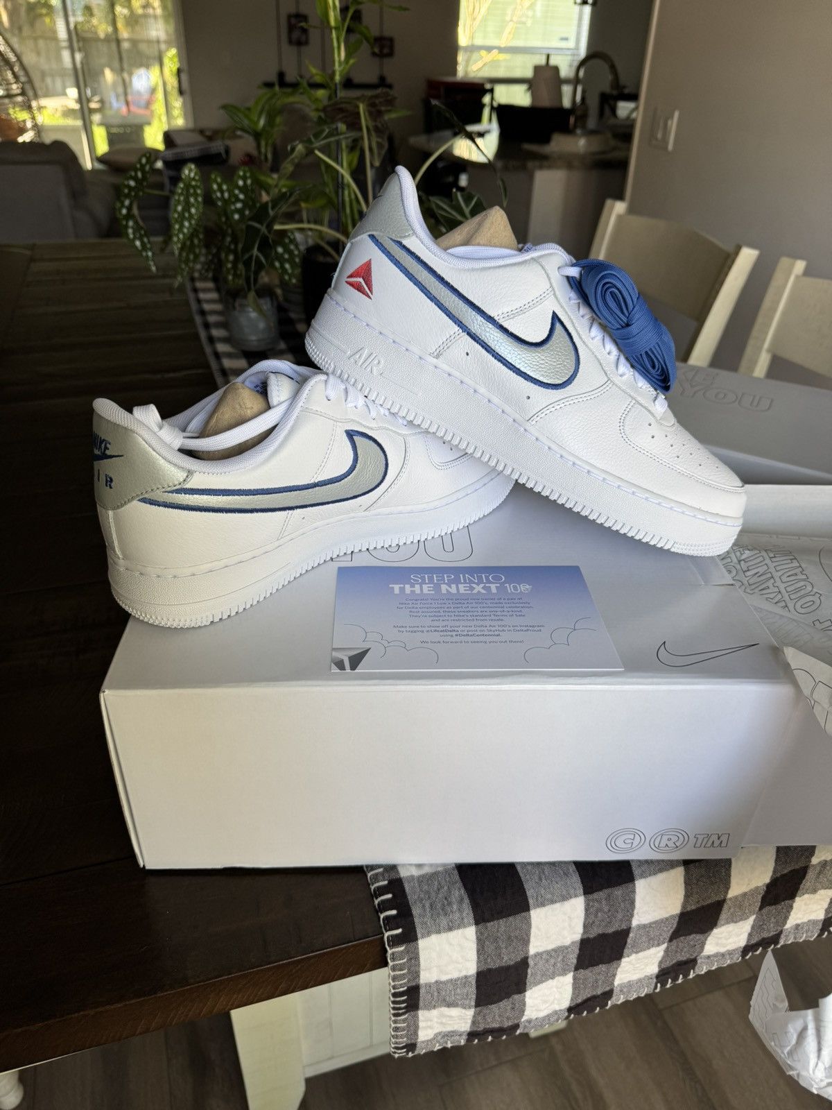 Nike Nike air force 1 x delta 100 Size US 9.5 / EU 42-43 - 1 Thumbnail
