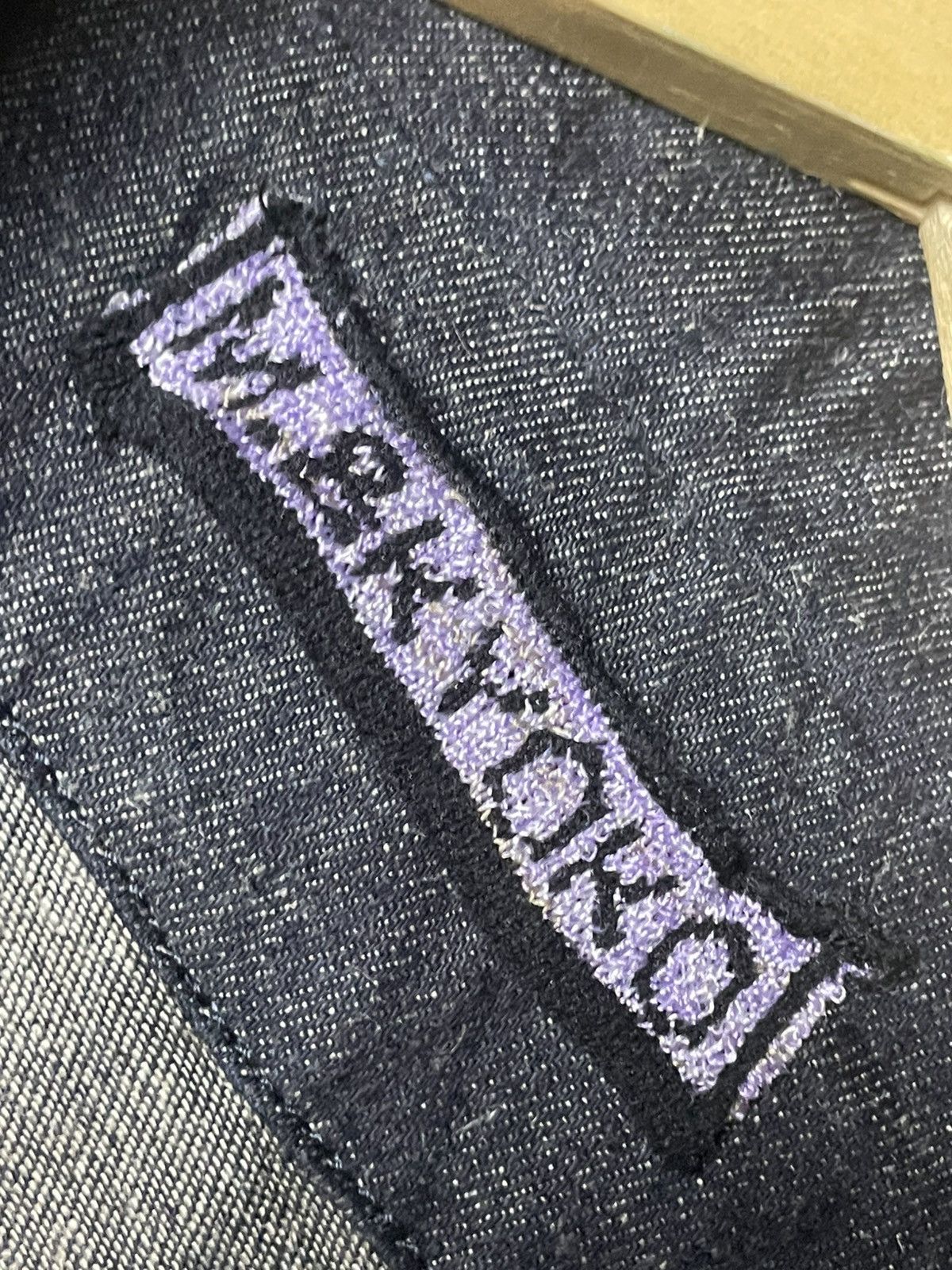 Japanese Brand × Vintage Japanese Brand Long Buttoned Denim Jacket (96) Size US S / EU 44-46 / 1 - 7 Thumbnail