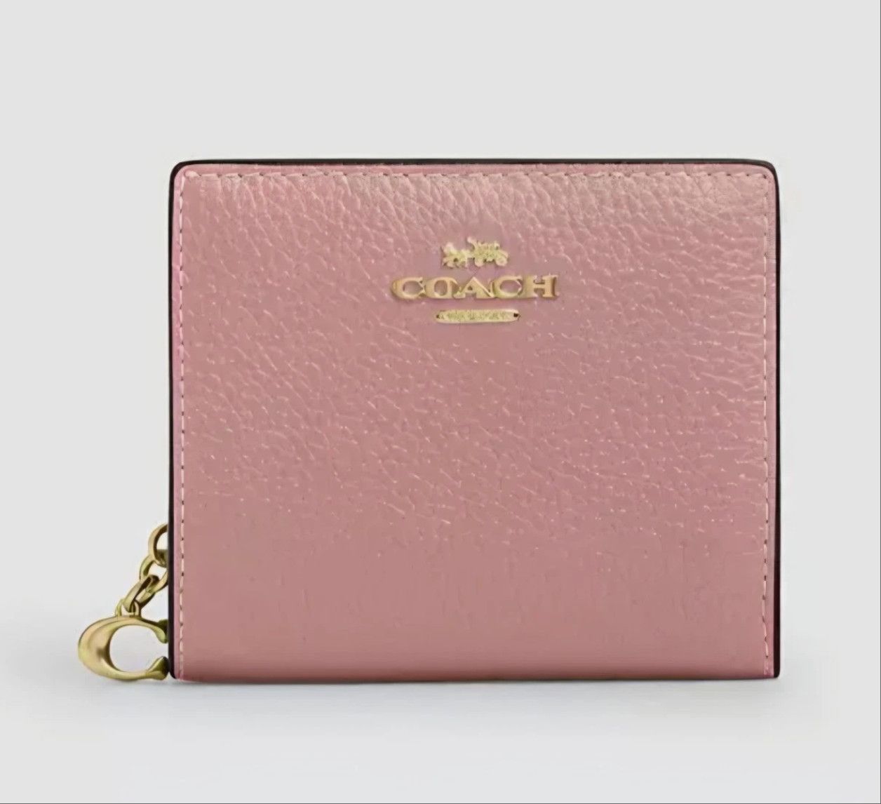 Coach Snap Wallet C2862 Gold/Carnation Size ONE SIZE - 9 Thumbnail