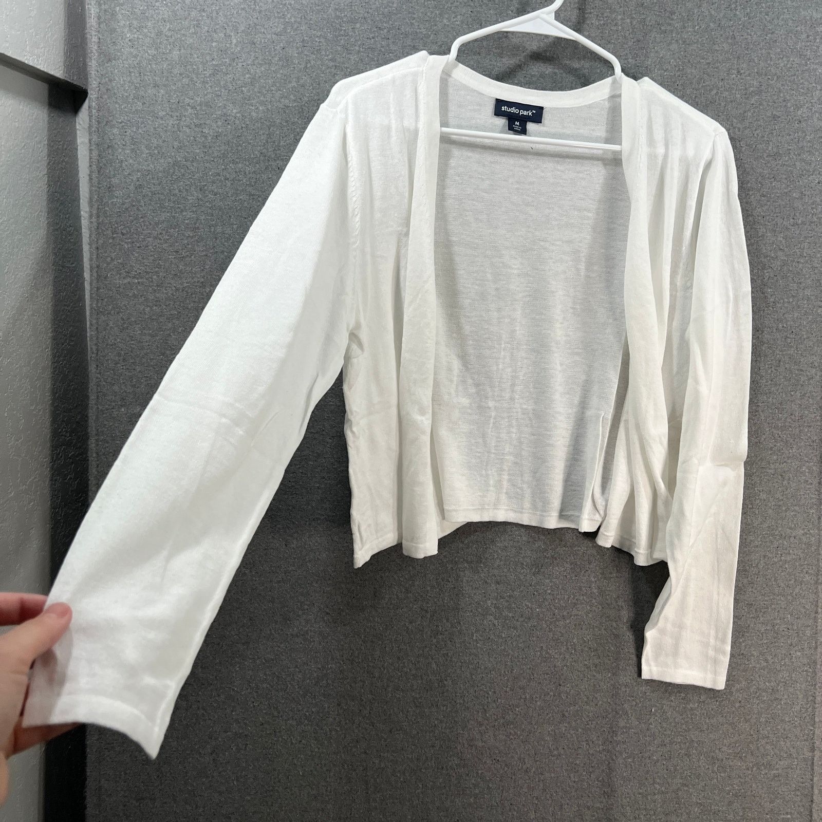 Other Studio Park x Jane Treacy Lightweight Shrug White, Medium Size M / US 6-8 / IT 42-44 - 5 Thumbnail