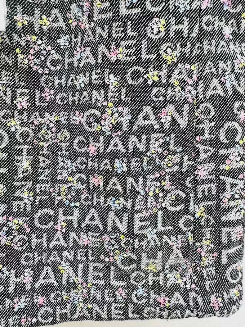 Chanel Chanel 24C colourful small flowers full of English alphabe Size XS / US 0-2 / IT 36-38 - 6 Thumbnail