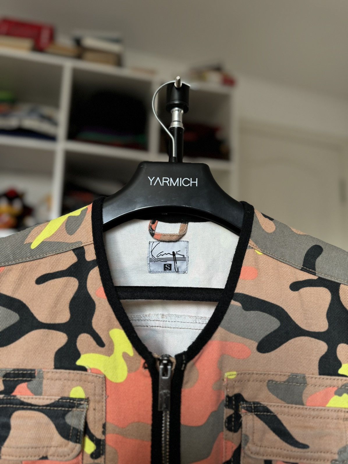 Karl Kani × Vintage Vintage Kark Kani Utility Camo Vest Size US M / EU 48-50 / 2 - 3 Thumbnail