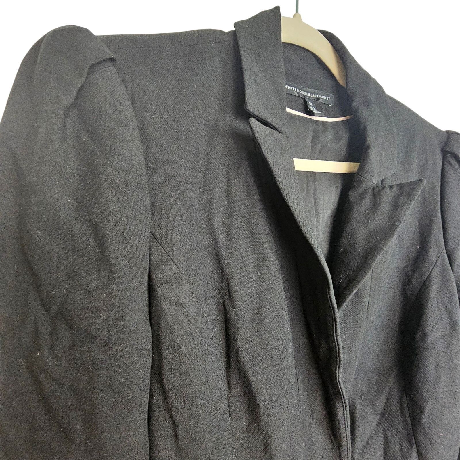 White House Black Market White House Black Market Womens Blazer Size 12 Office Career Size XL / US 12-14 / IT 48-50 - 5 Thumbnail