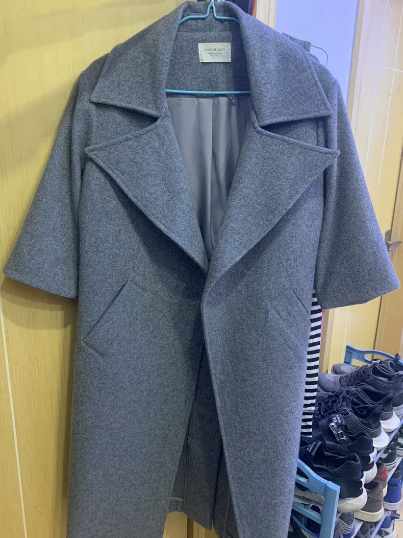 Fear of God Fear of God 3rd Show Wool Coat - dmc Size US S / EU 44-46 / 1 - 1 Thumbnail