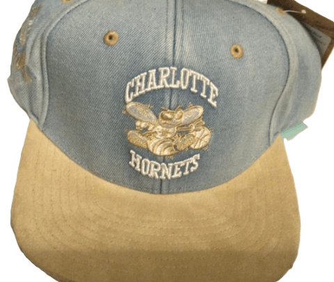 Mitchell & Ness Mitchell & Ness Baby Blue Jean NWT Hornets NBA SnapBack Hat Size ONE SIZE - 1 Thumbnail