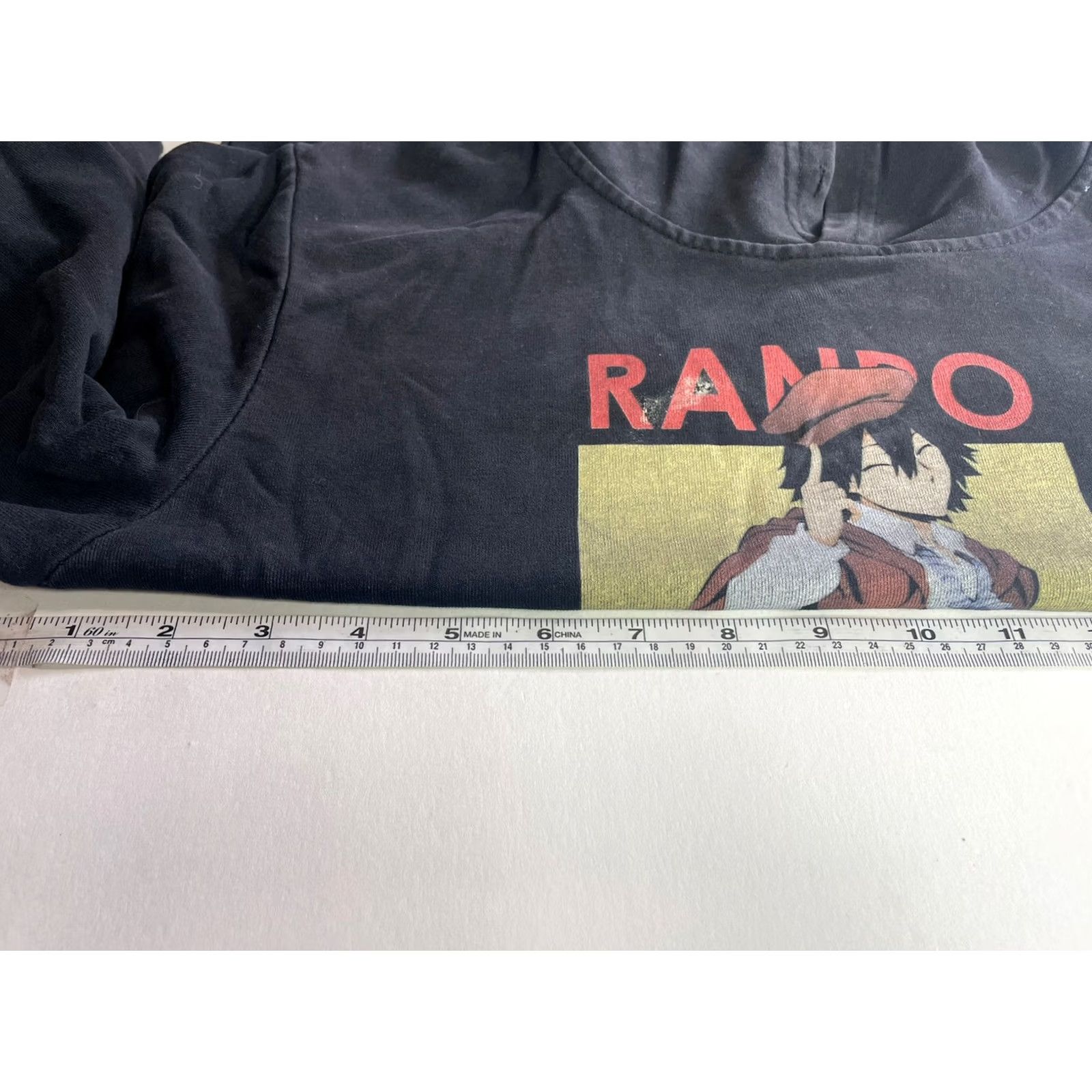 STRAYE Bungo Stray Dogs Hoodie Anime Ranpo Edogawa L Large Used Unbranded Unisex Adults Black Pullover Shirt/Hoodie Size US L / EU 52-54 / 3 - 3 Thumbnail