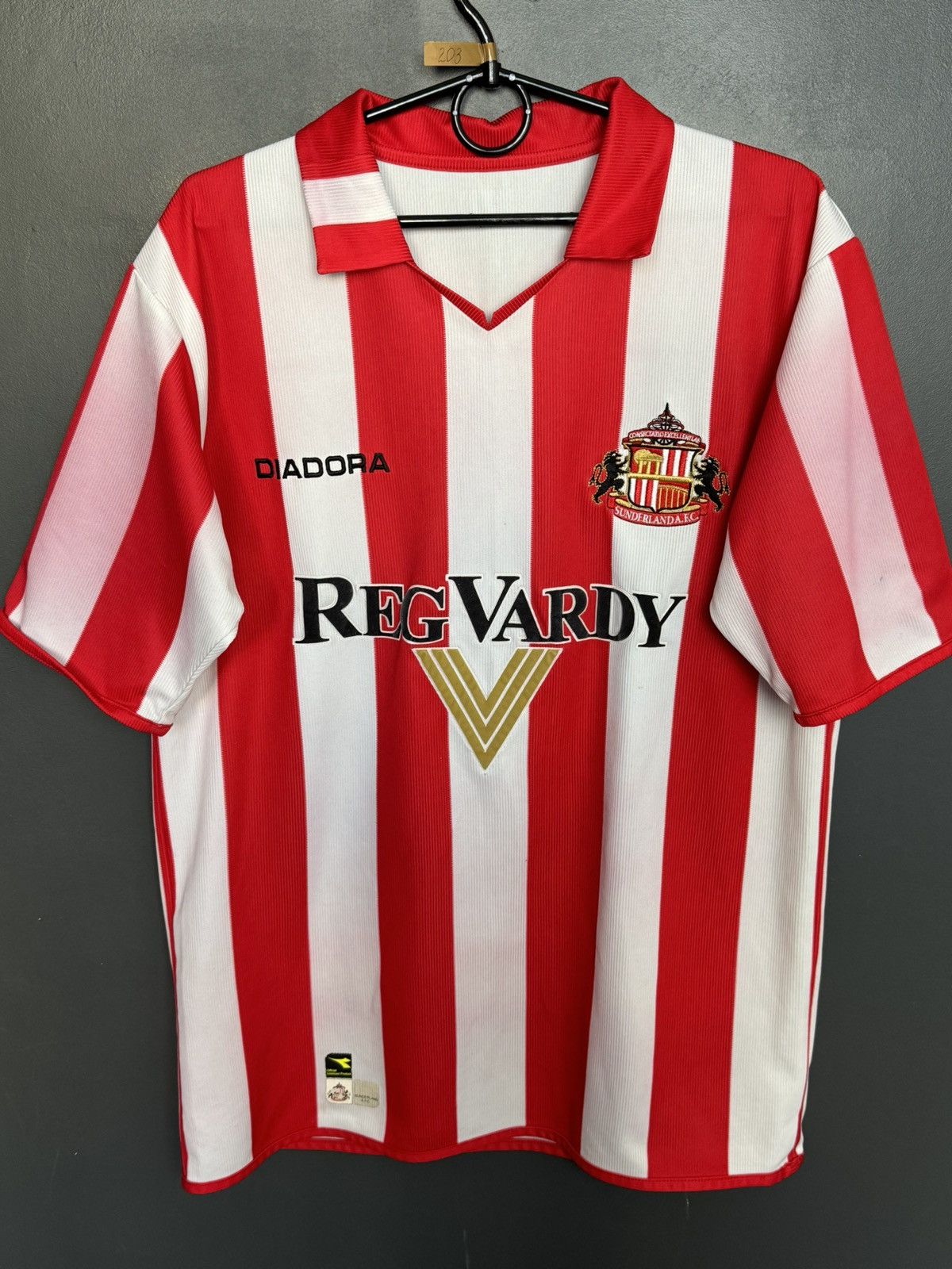 Diadora Sunderland 04/05 Home Football Jersey Size US M / EU 48-50 / 2 - 1 Thumbnail