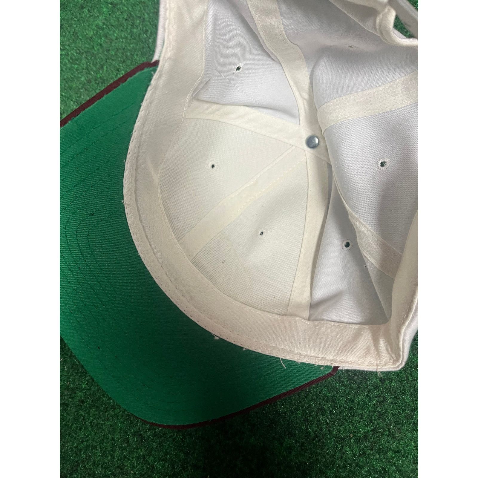 Other Vintage Atlantic City Gambling White & Red Strapback Size ONE SIZE - 6 Thumbnail