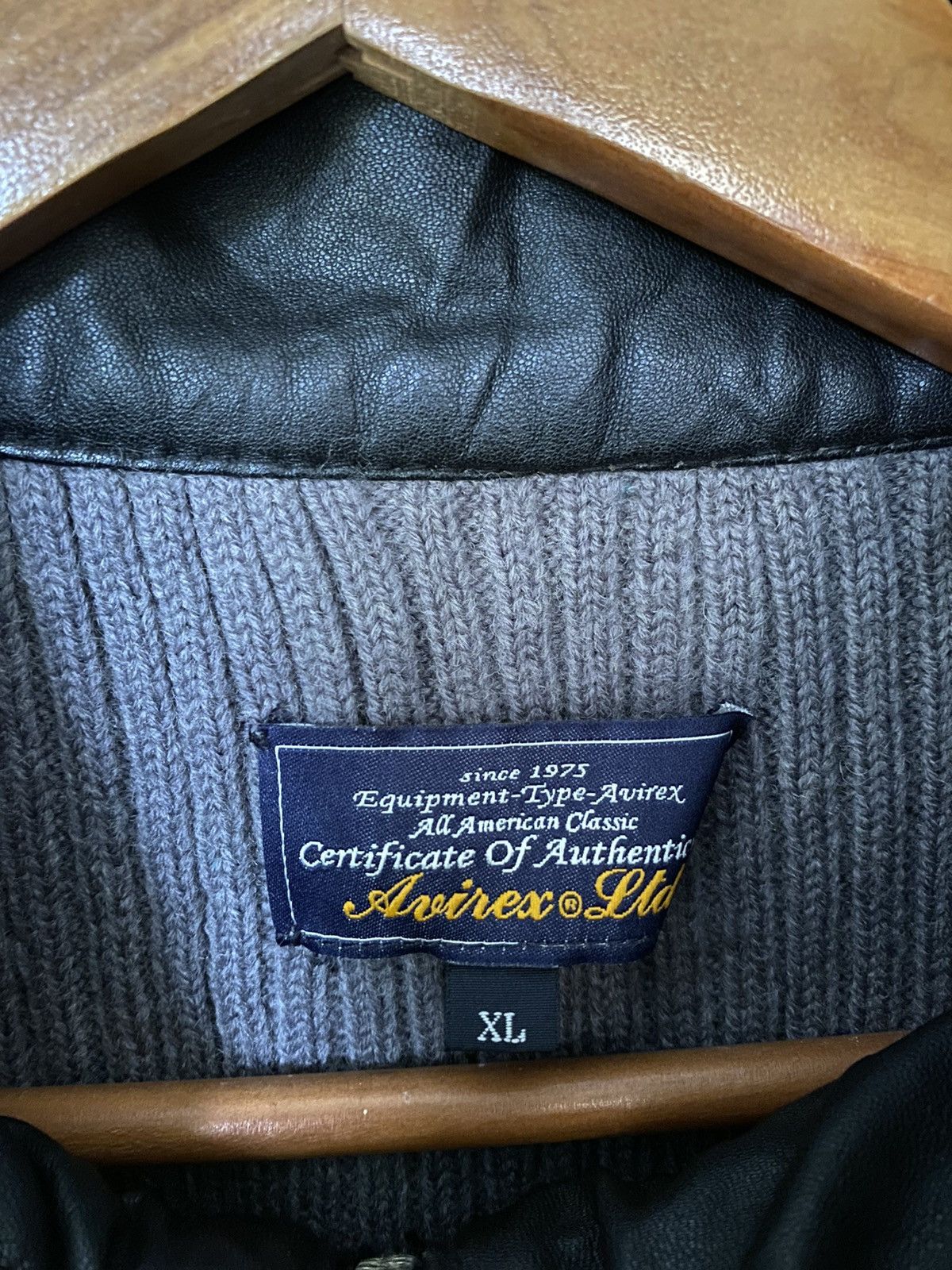 Sheepskin Leather and knit jacket