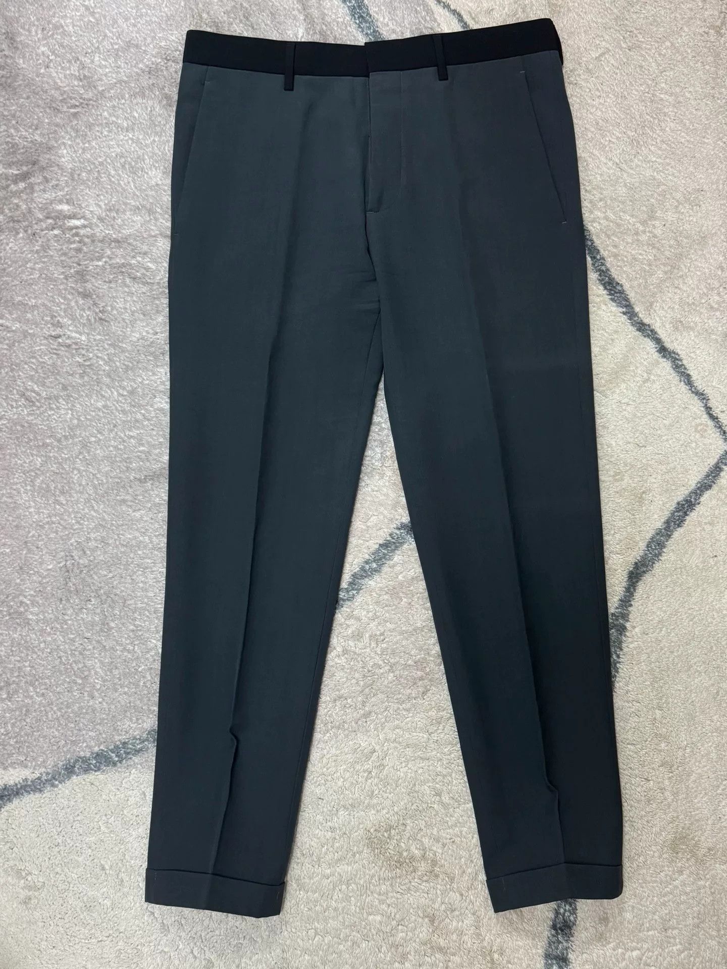 Dior Dior Homme Men's Wool Cropped Trousers Size US 28 / EU 44 - 1 Thumbnail