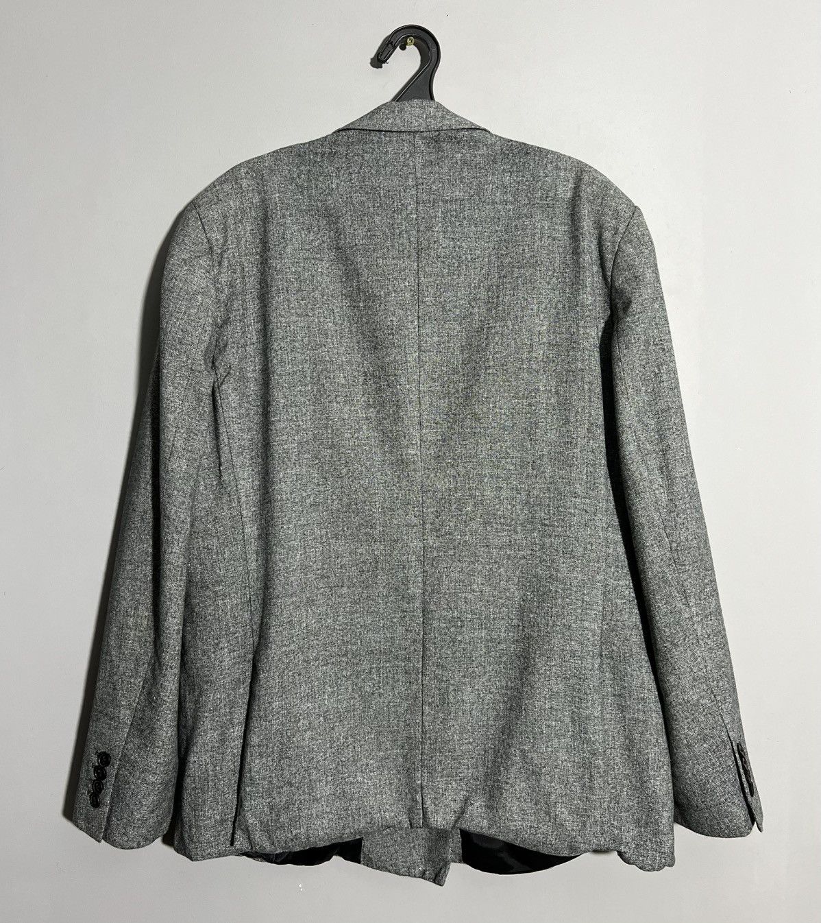 Reiss Reiss Gray Double-Breasted Blazer Jacket Size US M / EU 48-50 / 2 - 12 Thumbnail