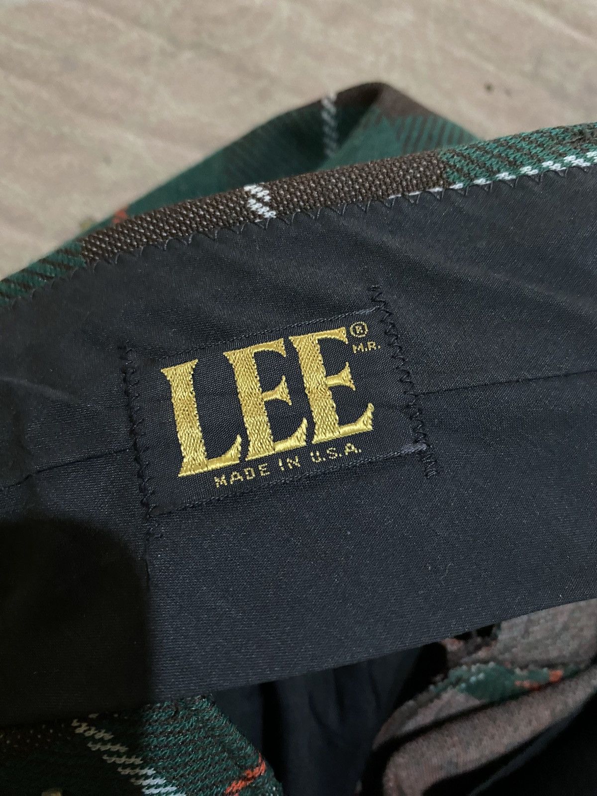 Lee 1970s Lee Plaid Tartan Pants Size US 30 / EU 46 - 9 Thumbnail