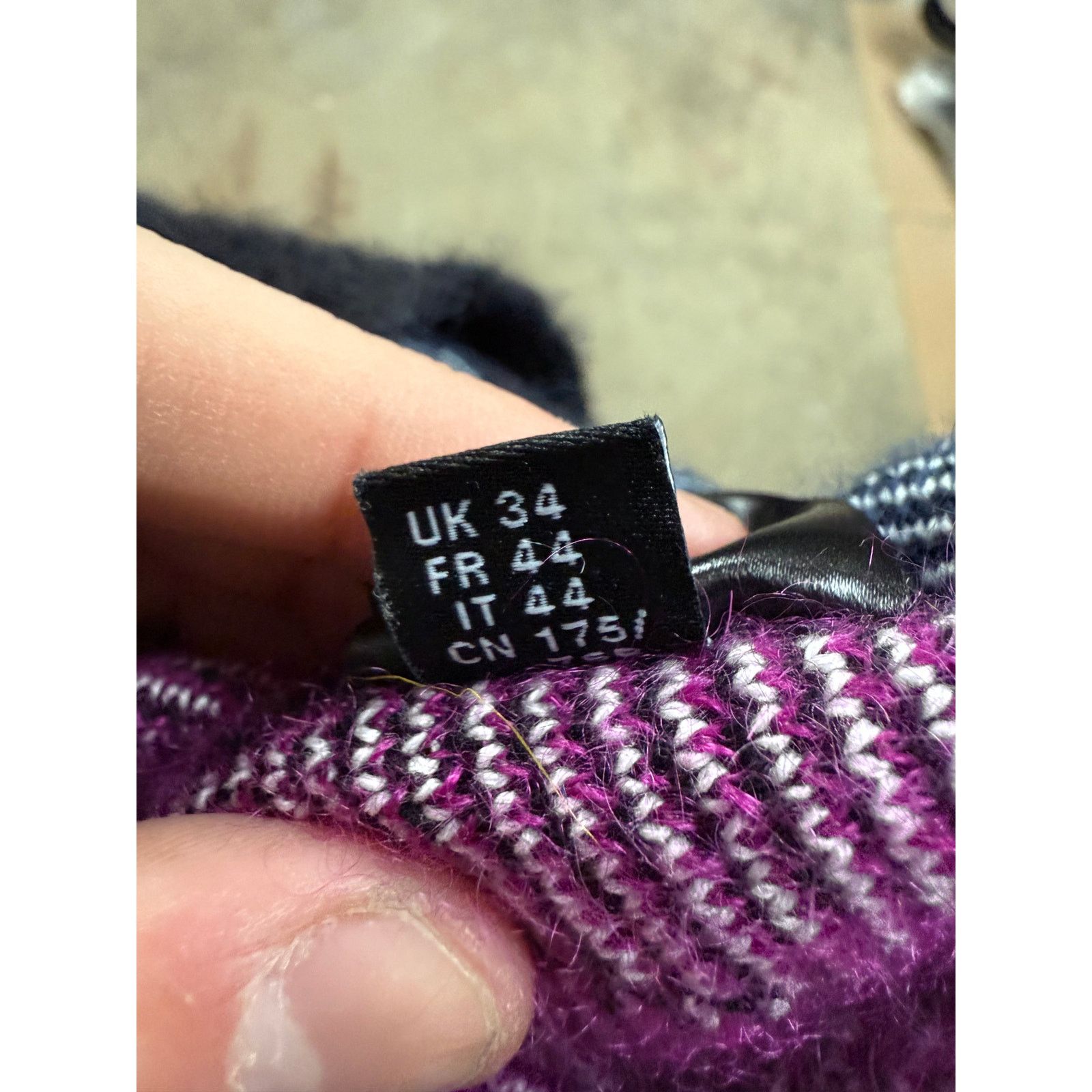 Amiri Amiri Mohair Sweater Multi Used XS Size US XS / EU 42 / 0 - 6 Thumbnail