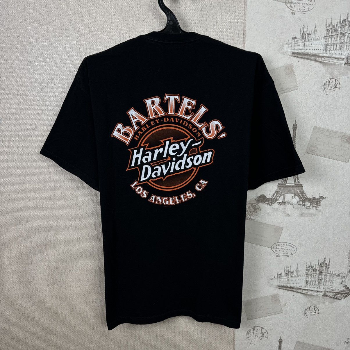 Other Vintage Harley Davidson T shirt Fire Wolf Los Angeles XL Size US XL / EU 56 / 4 - 15 Thumbnail