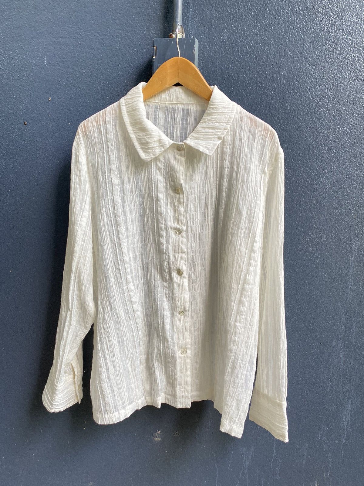 Kenzo KENZO off white blouse shirt Size ONE SIZE - 12 Thumbnail