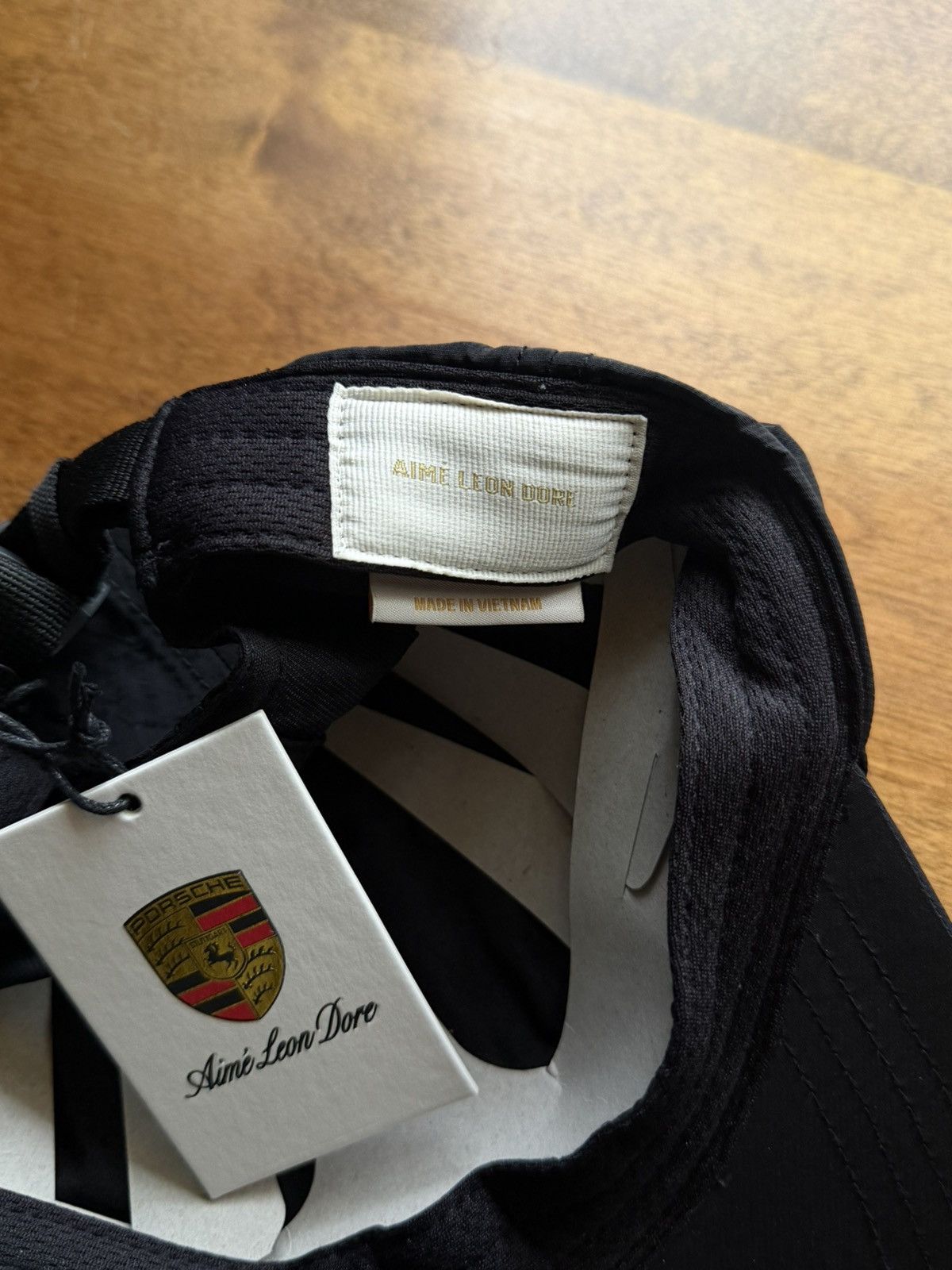 Aime Leon Dore × Porsche Design Aimé Leon Dore ALD Porsche Nylon Logo Hat Size ONE SIZE - 3 Thumbnail